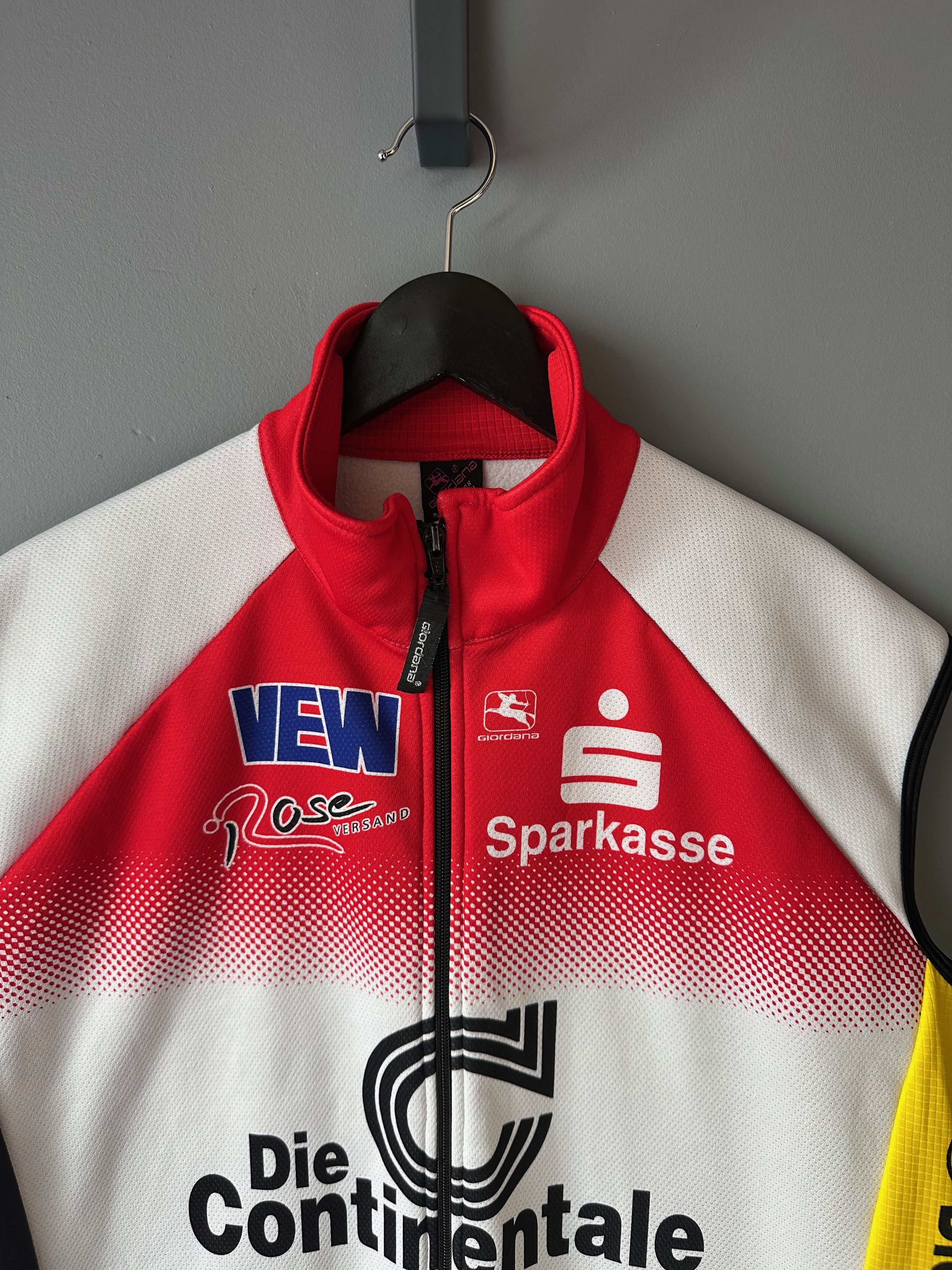 Vintage 1999 Giordana Die Continentale Cycling Vest fleece gilet Size US XXL / EU 58 / 5 - 4 Thumbnail