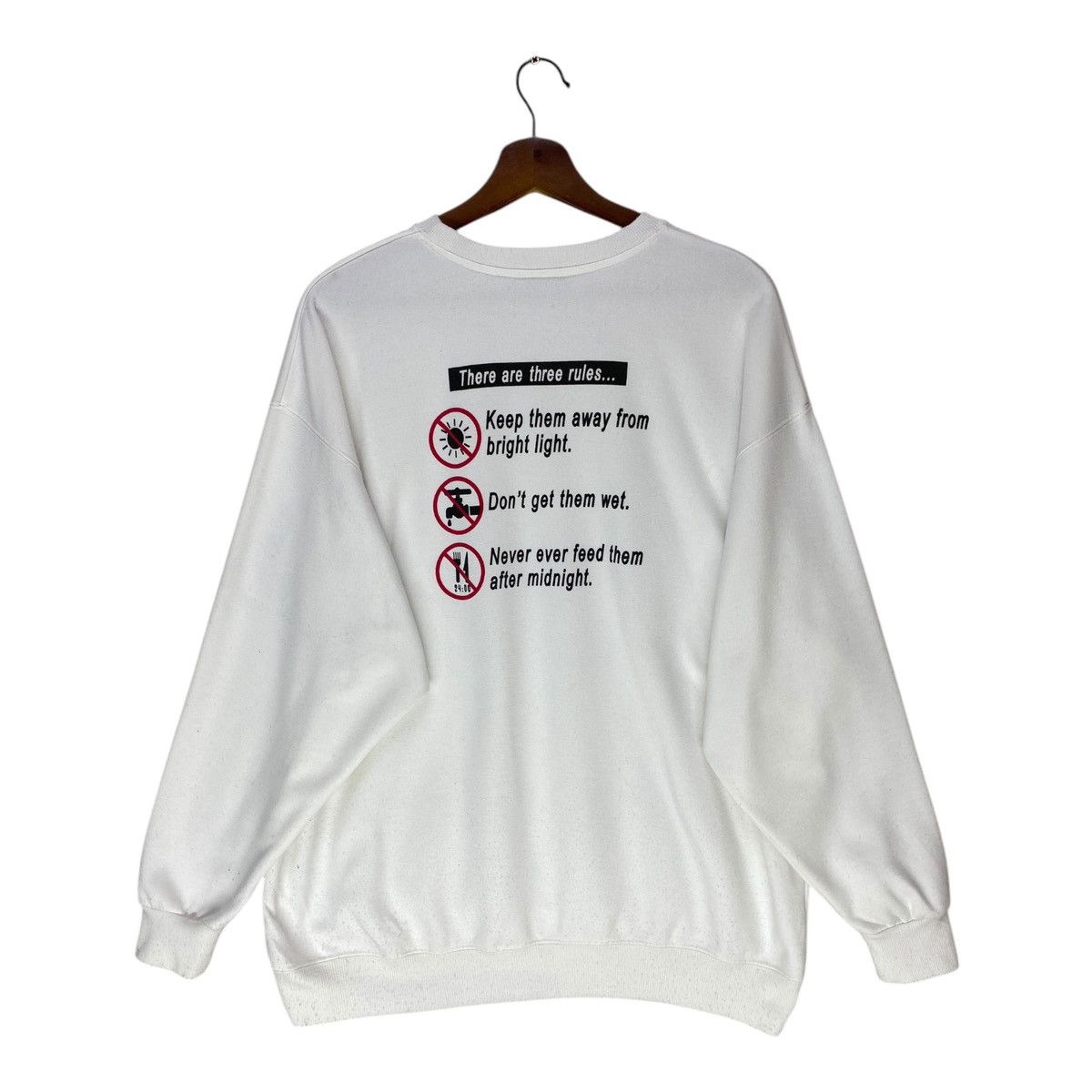 Cartoon Network Gremlins Sweatshirt Big Logo Spellout Crewneck Size L Size US L / EU 52-54 / 3 - 5 Thumbnail