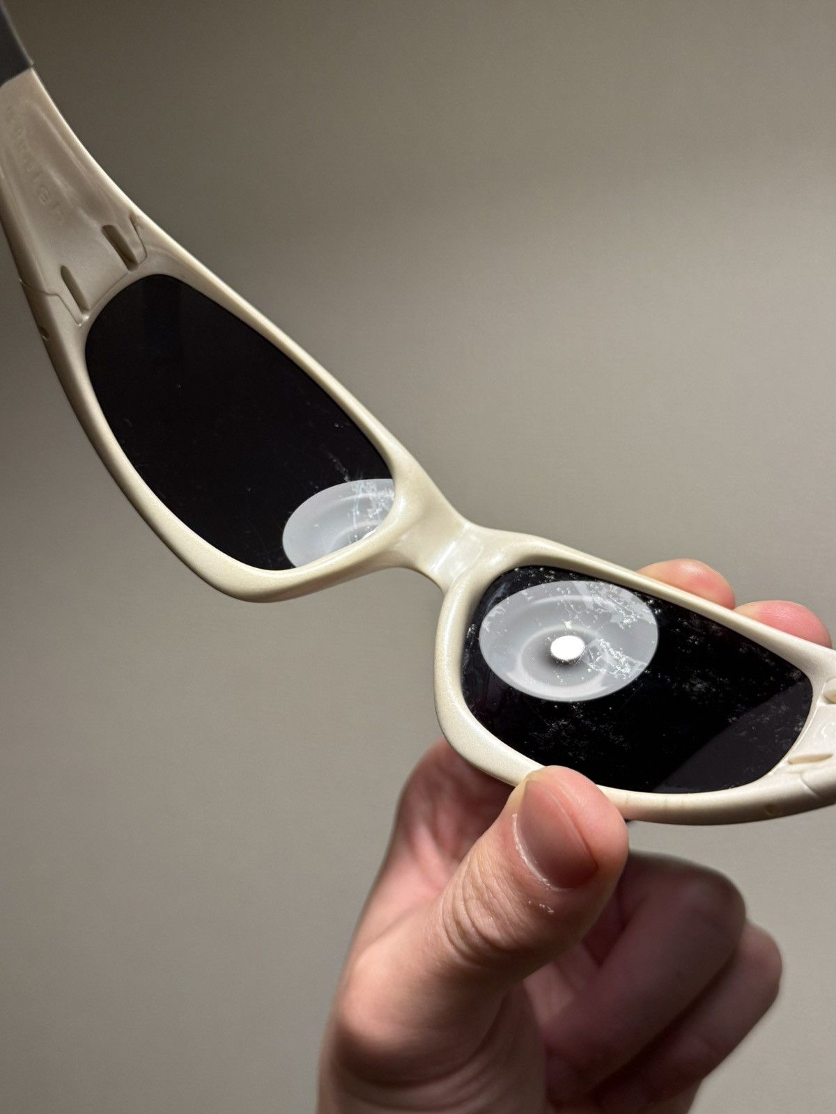 Oakley OAKLEY SUNGLASSES STRAIGHT JACKET 1.0 PEARL WHITE Size ONE SIZE - 6 Thumbnail