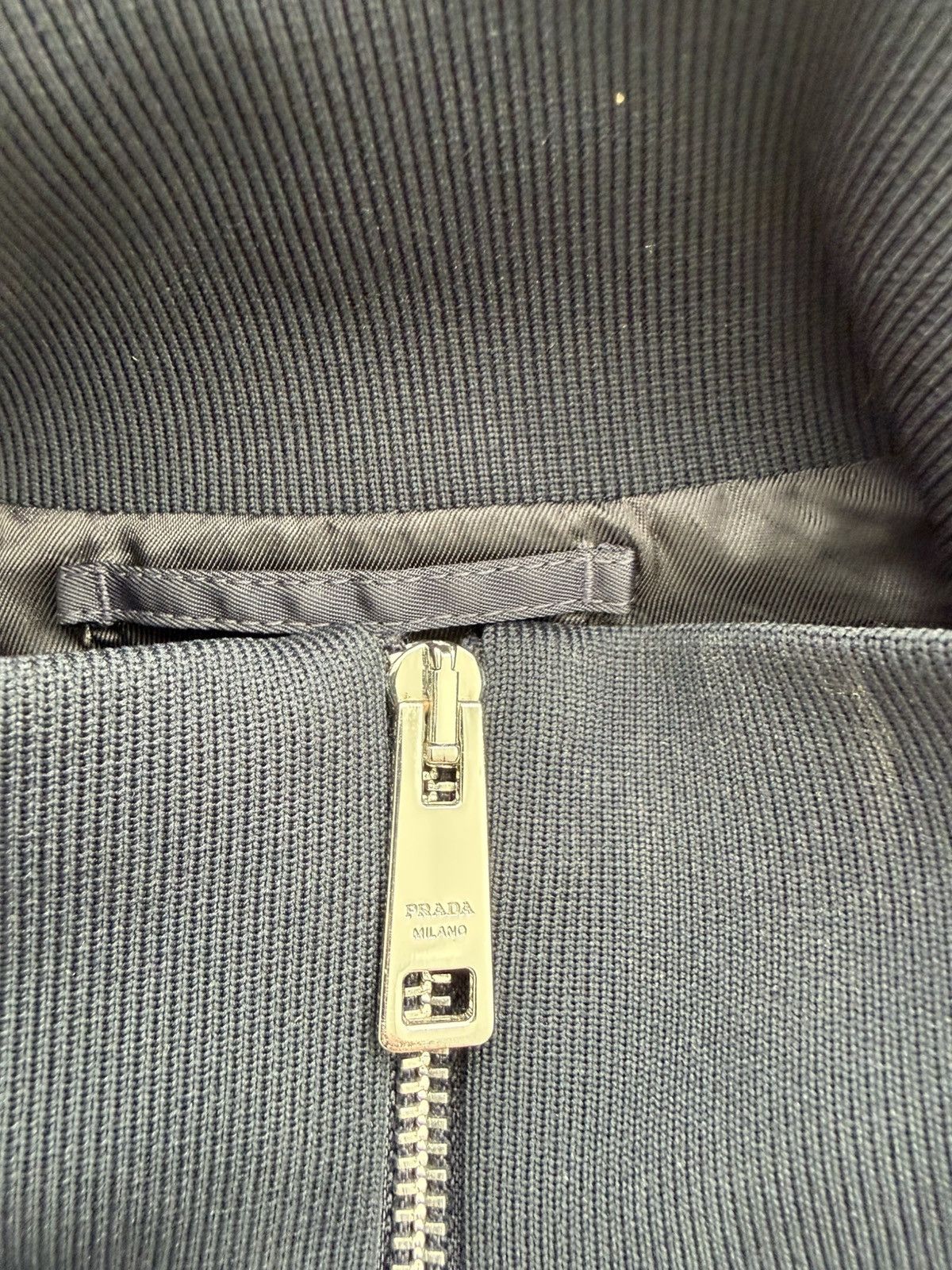 Prada Prada Nylon Bomber Jacket - Navy - Size50 Size US M / EU 48-50 / 2 - 7 Thumbnail