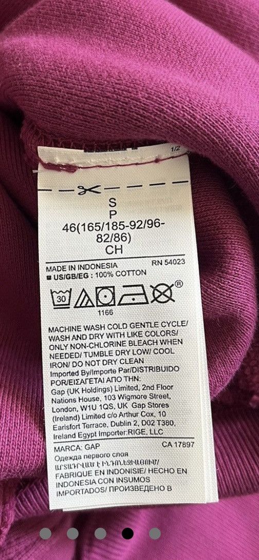 Balenciaga × Gap × Kanye West Yeezy Gap Perfect Hoodie Purple Size Small Size US S / EU 44-46 / 1 - 5 Thumbnail