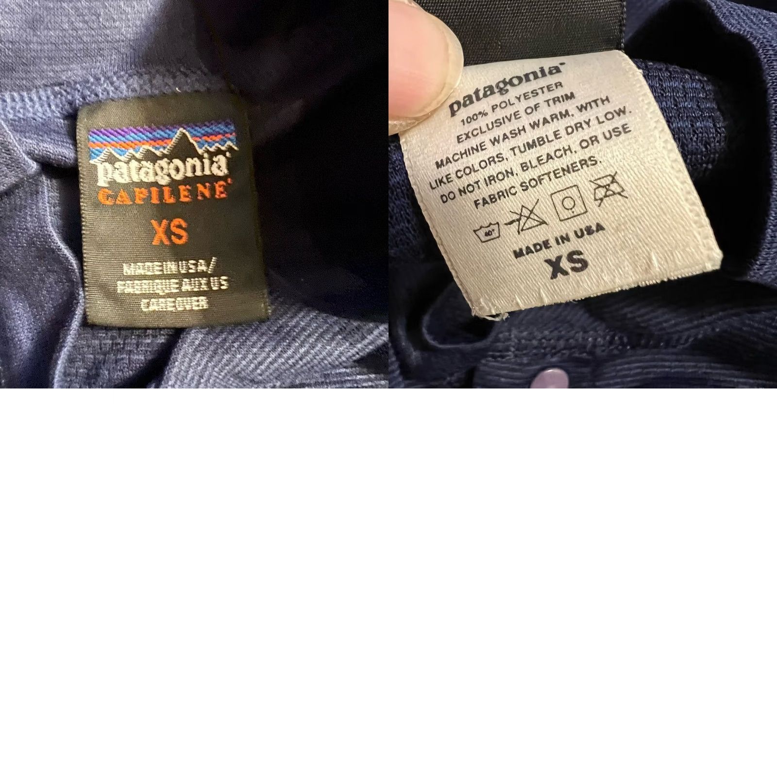 Patagonia Patagonia Shirt Womens XS Blue Capilene Long Sleeve Snap Button Size XS / US 0-2 / IT 36-38 - 8 Thumbnail