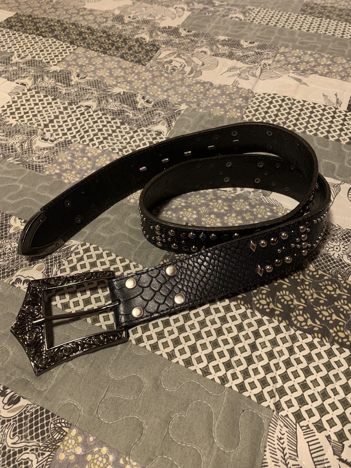 Tornado Mart Japan Tornado Mart SnakeSkin Leather Belt | Grailed