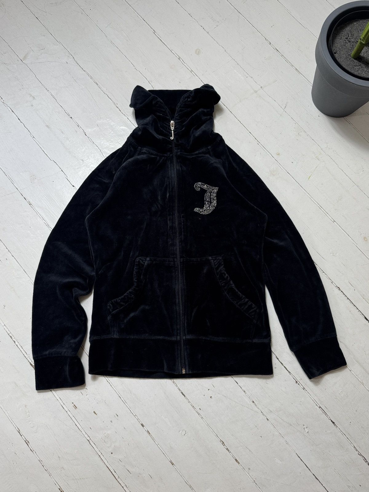 Juicy Couture VINTAGE JUICY COUTURE 2000s HOODIE&PANTS SET TRACKSUIT Size S / US 4 / IT 40 - 5 Thumbnail