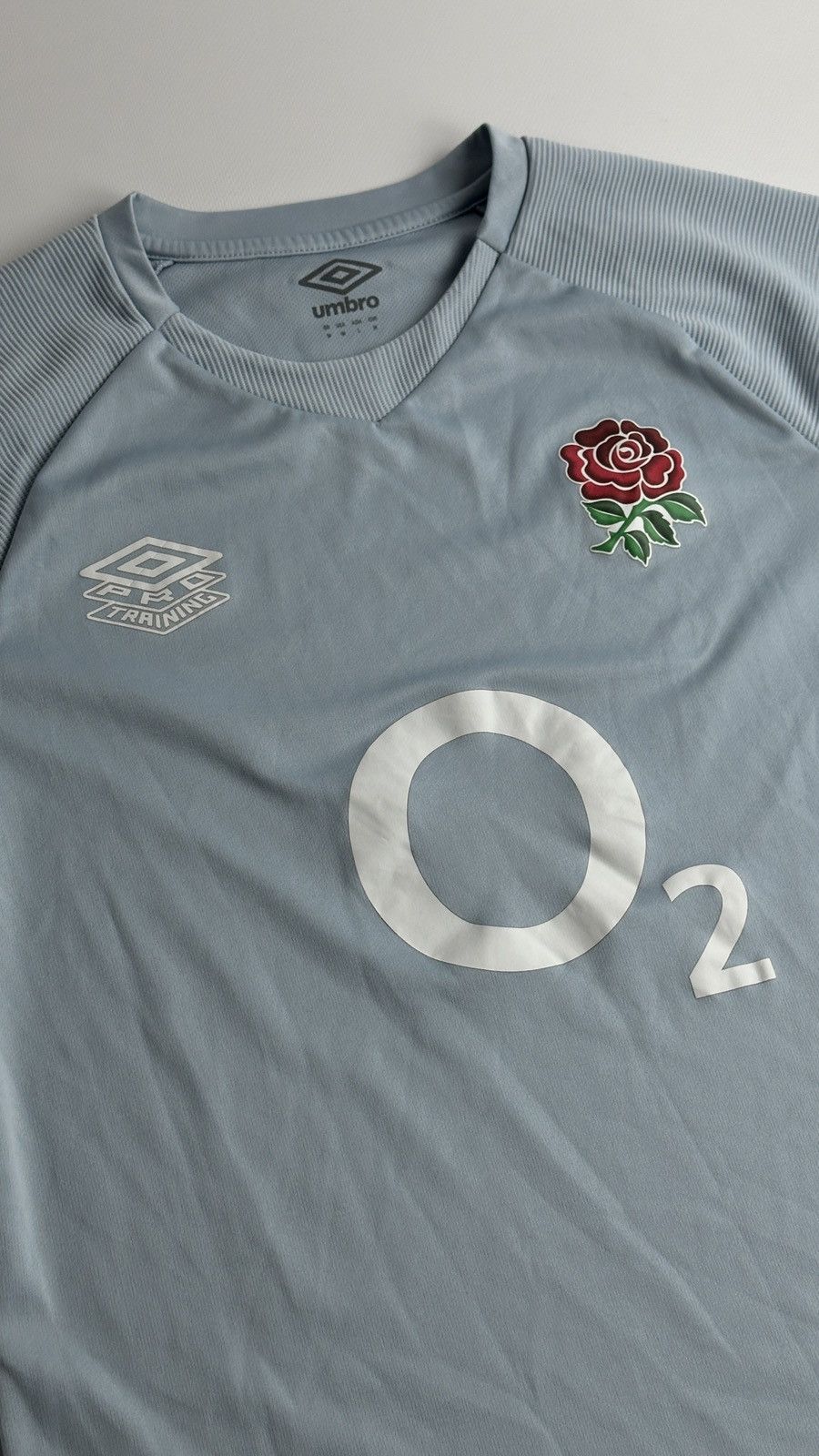 Umbro Umbro England O2 Rugby Blue Jersey Size US M / EU 48-50 / 2 - 4 Thumbnail