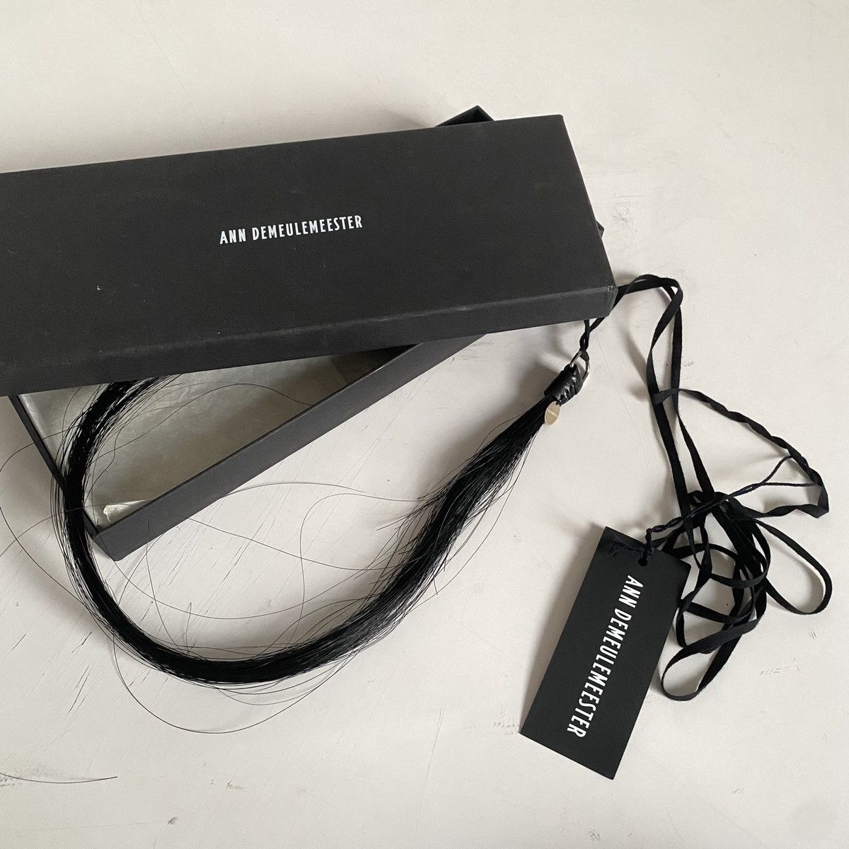 Ann Demeulemeester FW11 Ann Demuelemeester horse hair necklace Size ONE SIZE - 8 Thumbnail
