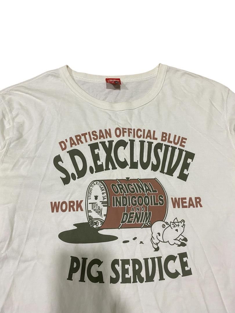 Studio D'Artisan Vintage Studio Dartisan Japanese Longsleeve Tee Size US L / EU 52-54 / 3 - 3 Thumbnail