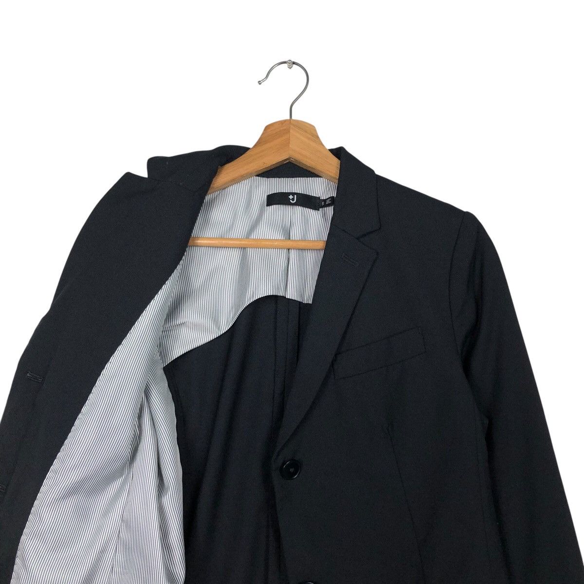 Jil Sander 📌Rich Black Vintage Chore Worker Jacket J+ Jill Sander Size US S / EU 44-46 / 1 - 13 Thumbnail