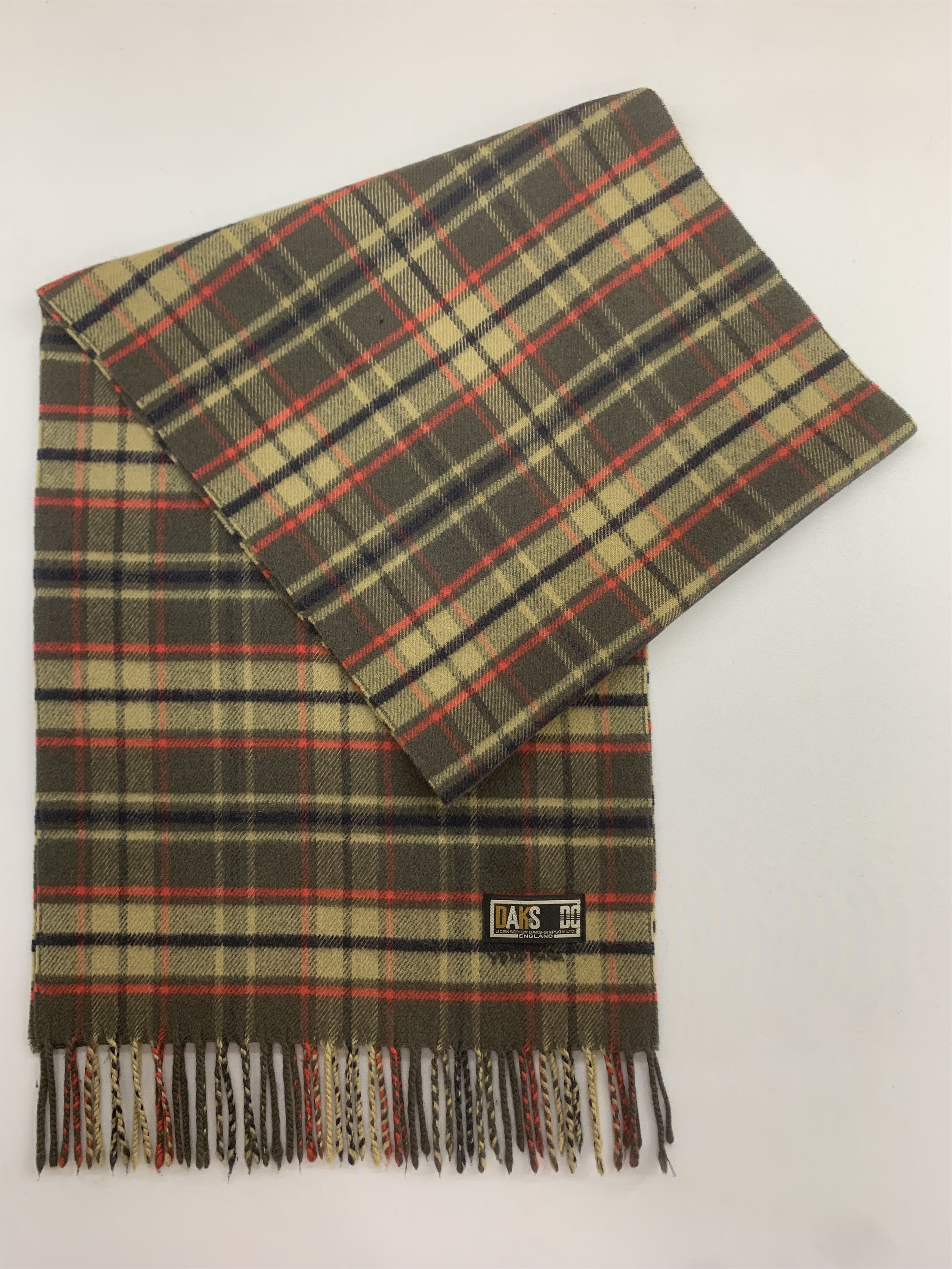 DAKS Daks Scarf Wool Muffler Neck Wrap BL2068 Size ONE SIZE - 2 Thumbnail