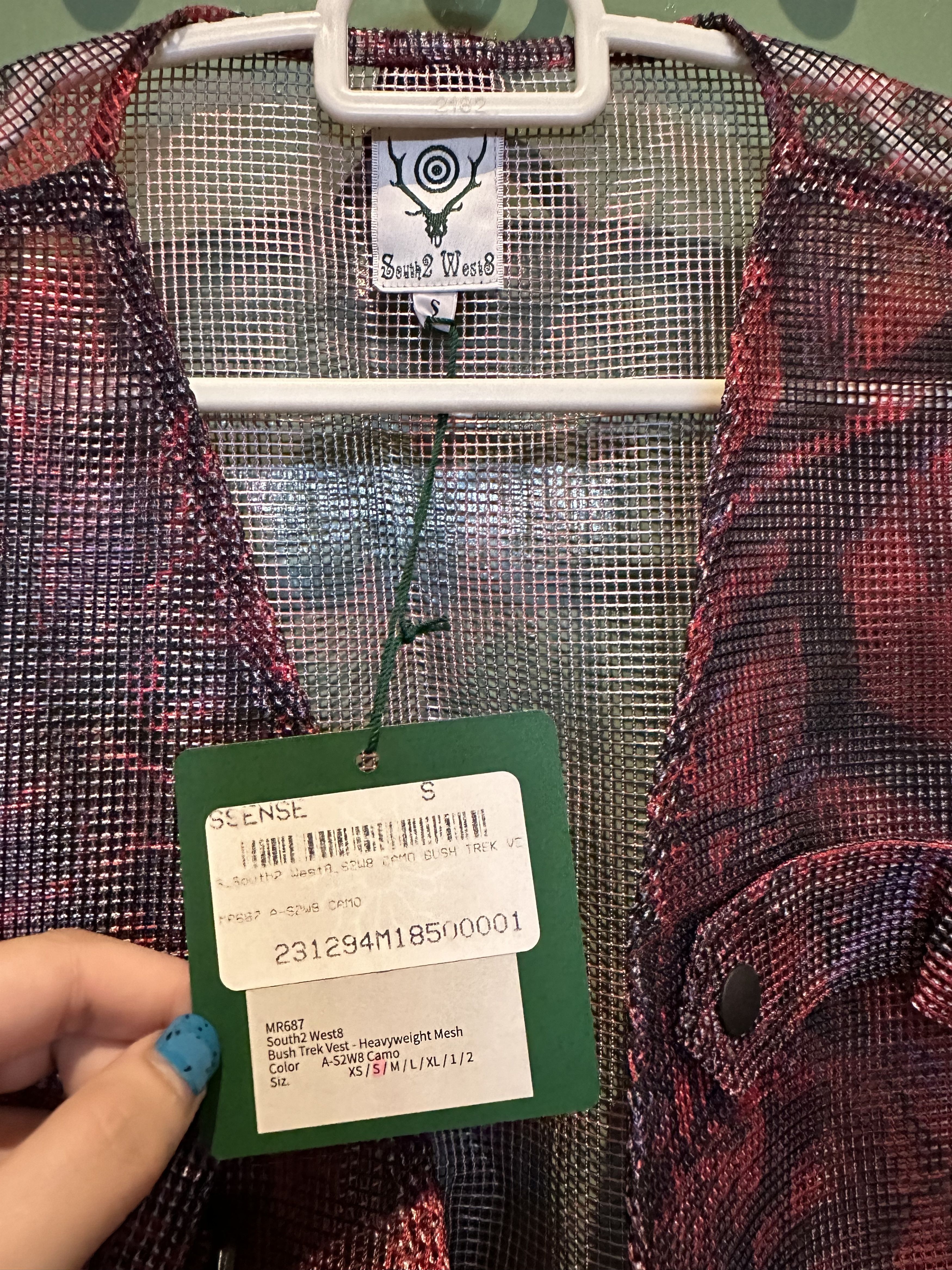 South2 West8 South2 West8 Bush Trek Camo Vest Size US S / EU 44-46 / 1 - 5 Thumbnail