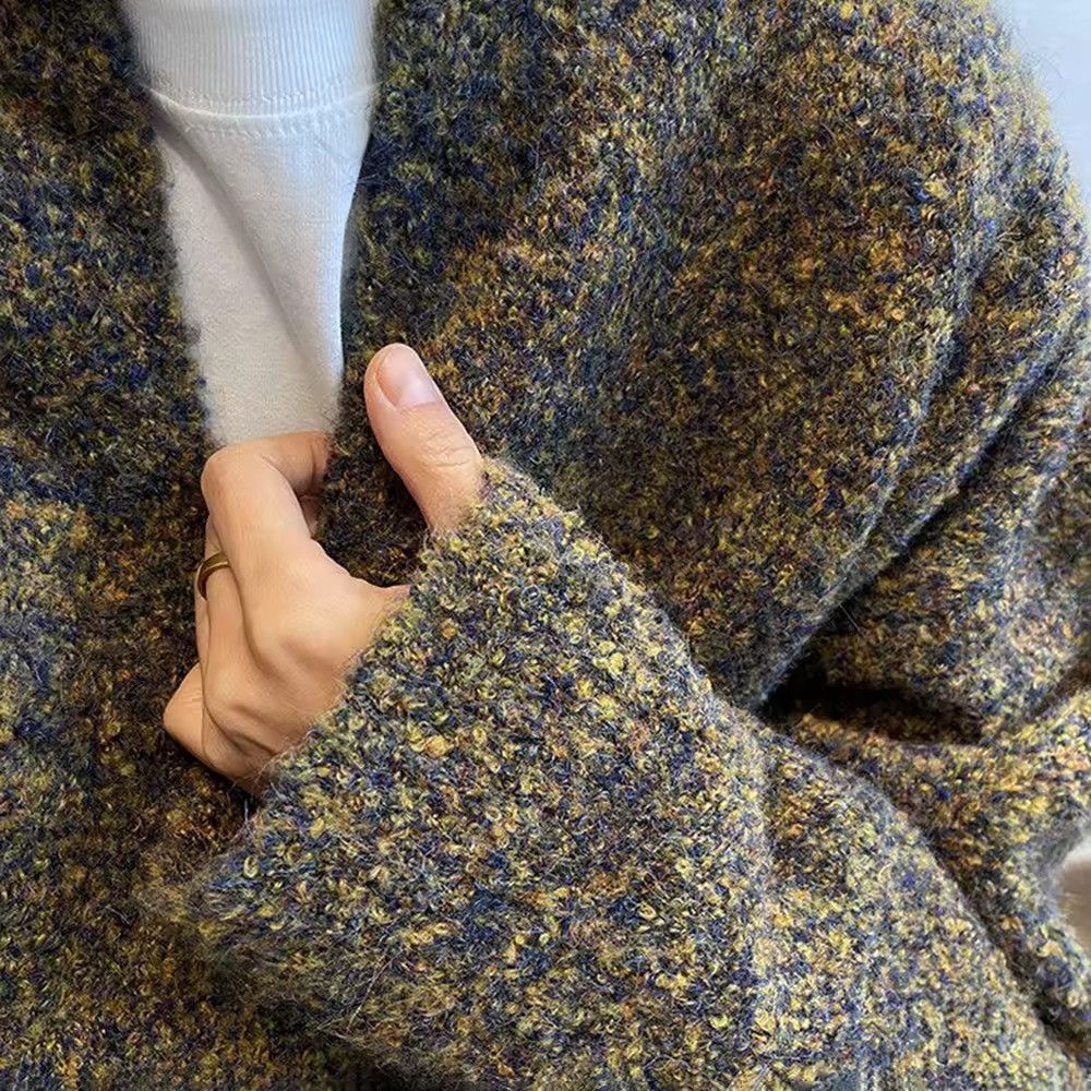Designer × Vintage Knitted Streetwear Contrast Casual Sweater Jumper Retro Size US L / EU 52-54 / 3 - 8 Thumbnail