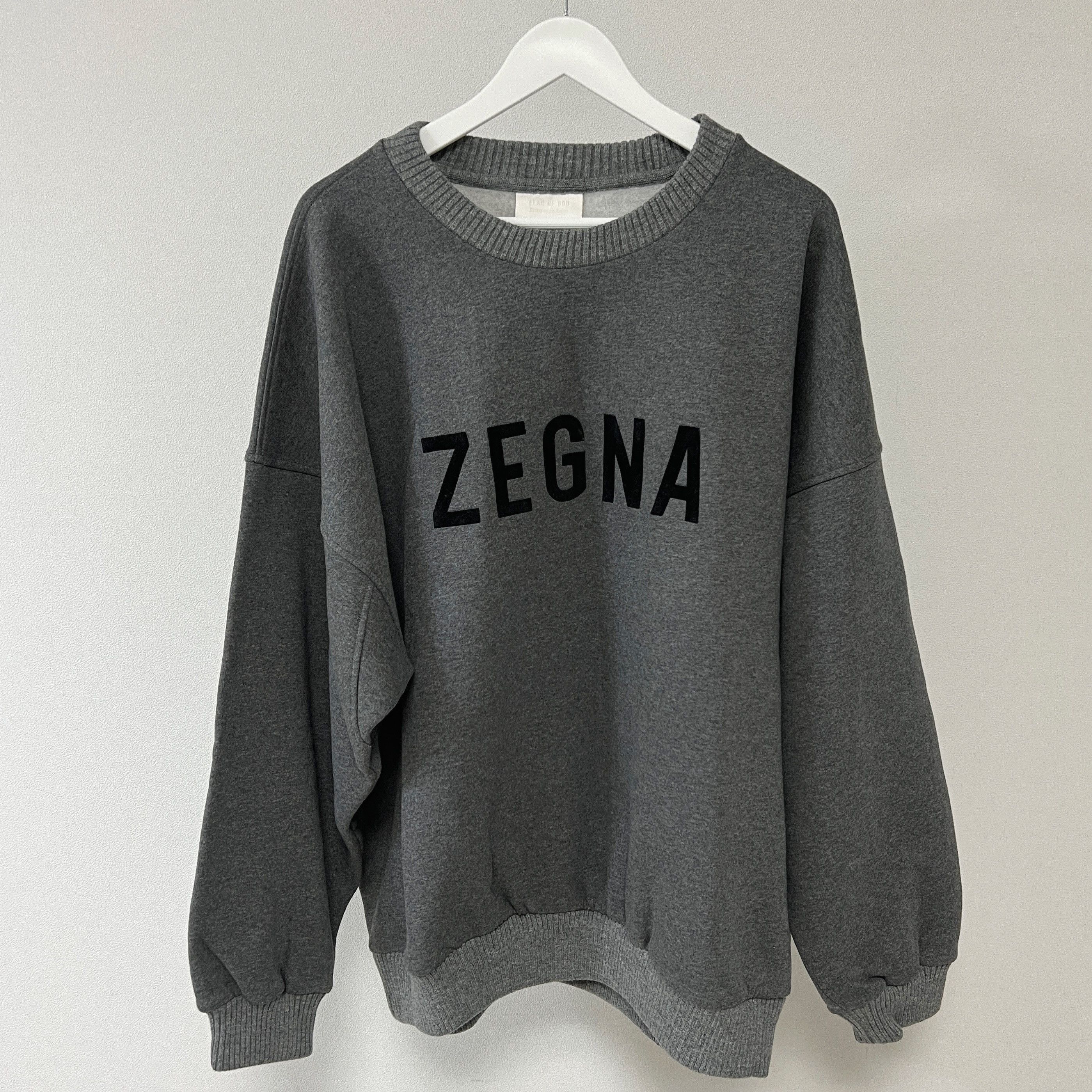 FEAR OF GOD ERMENEGILDO ZEGNA スウェット M FEAR OF GOD x Ermenegildo Zegna Cotton Blend Souvenir