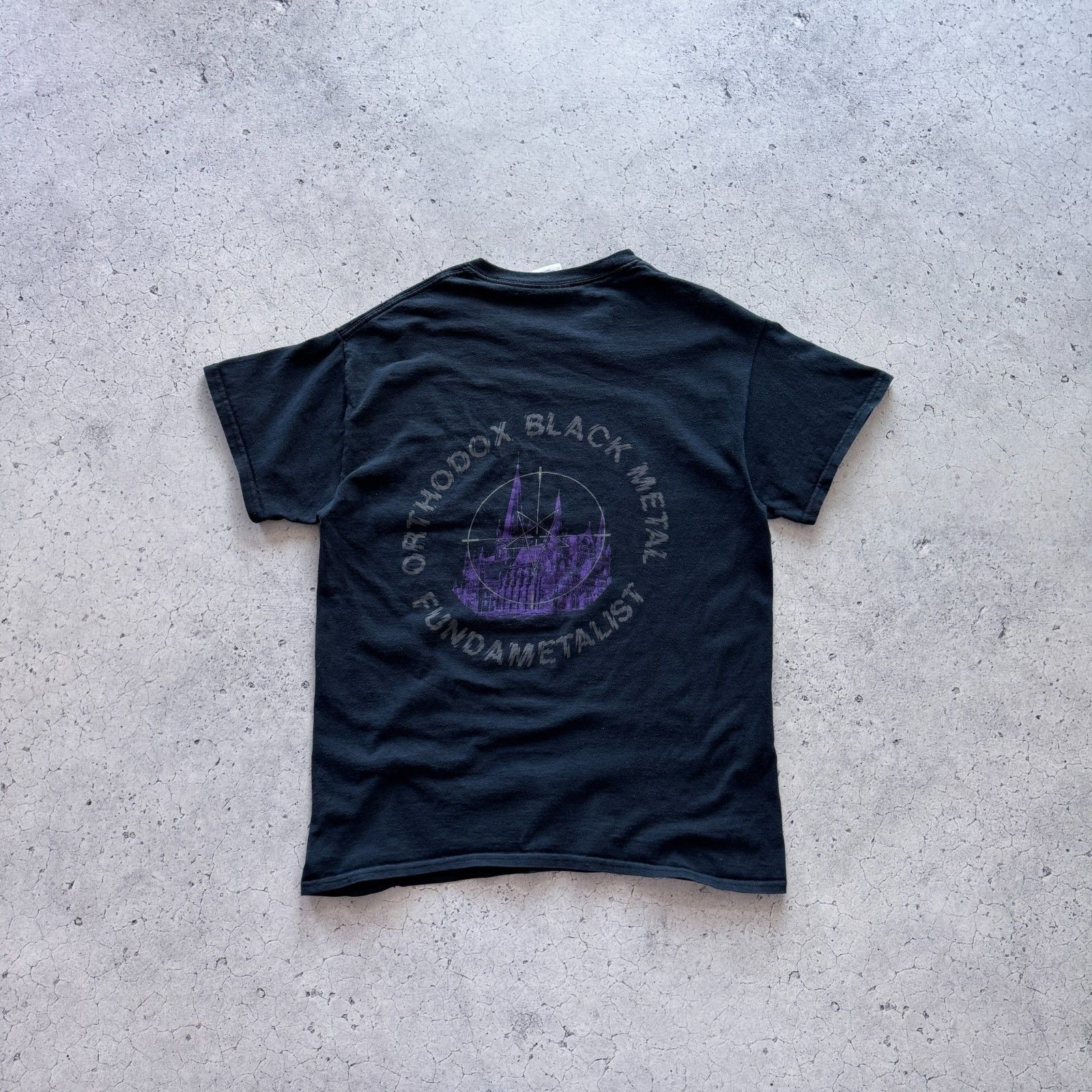 Band Tees Mayhem Vintage 00s Mysteriis Dom Sathanas Band T-Shirt Size US M / EU 48-50 / 2 - 2 Thumbnail