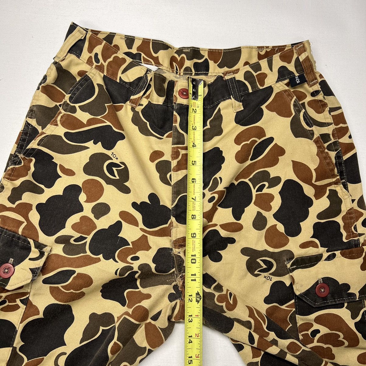 Vintage VTG 10X Cargo Pants Medium Duck Camo Brown Pocket Hunting Size US 32 / EU 48 - 23 Thumbnail