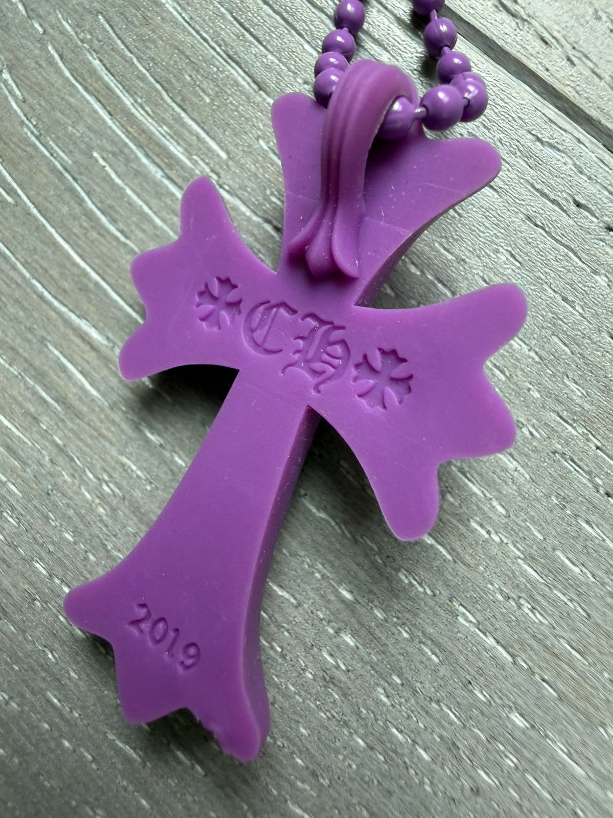 Chrome Hearts Chrome Hearts Silichrome Cross Necklace Size ONE SIZE - 5 Thumbnail