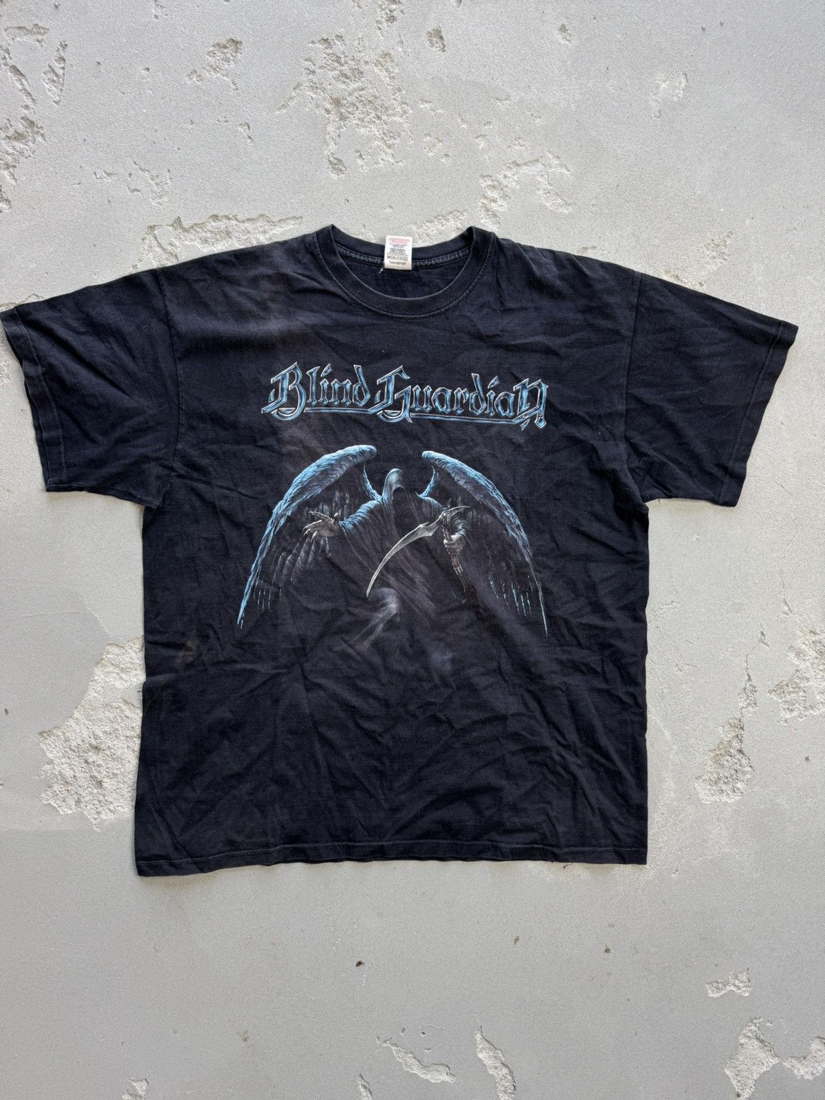 Band Tees × Vintage Vintage Y2K Blind Guardian Shirt Rammstein Tee Size US XL / EU 56 / 4 - 3 Thumbnail