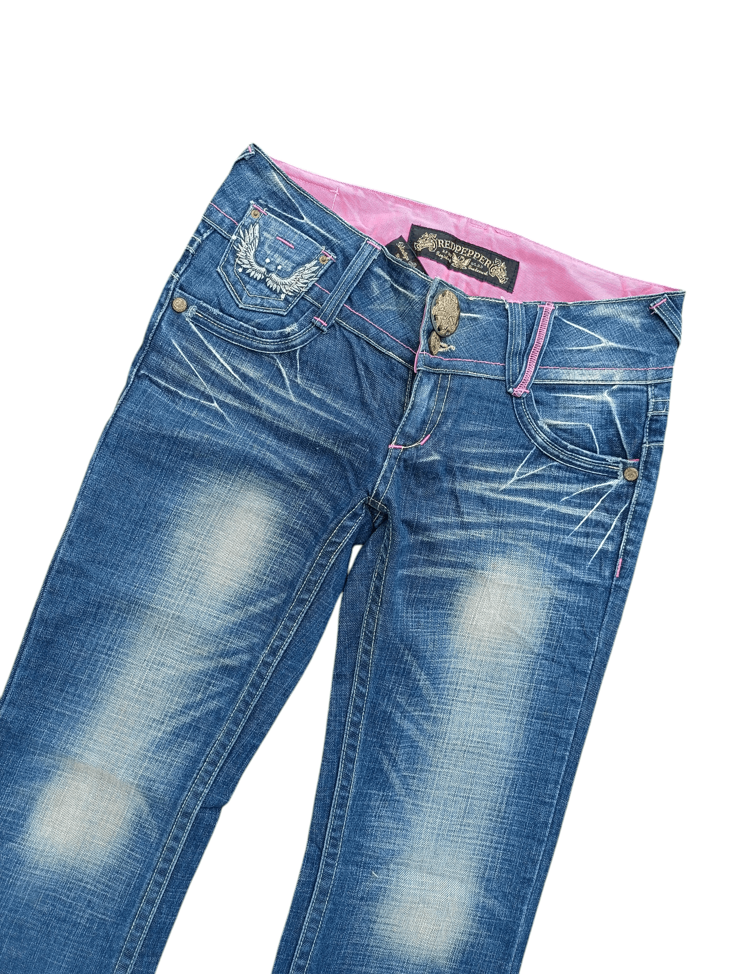 Beauty Beast Flared jeans Red Pepper low rise denim Undefined Size US 32 / EU 48 - 6 Thumbnail