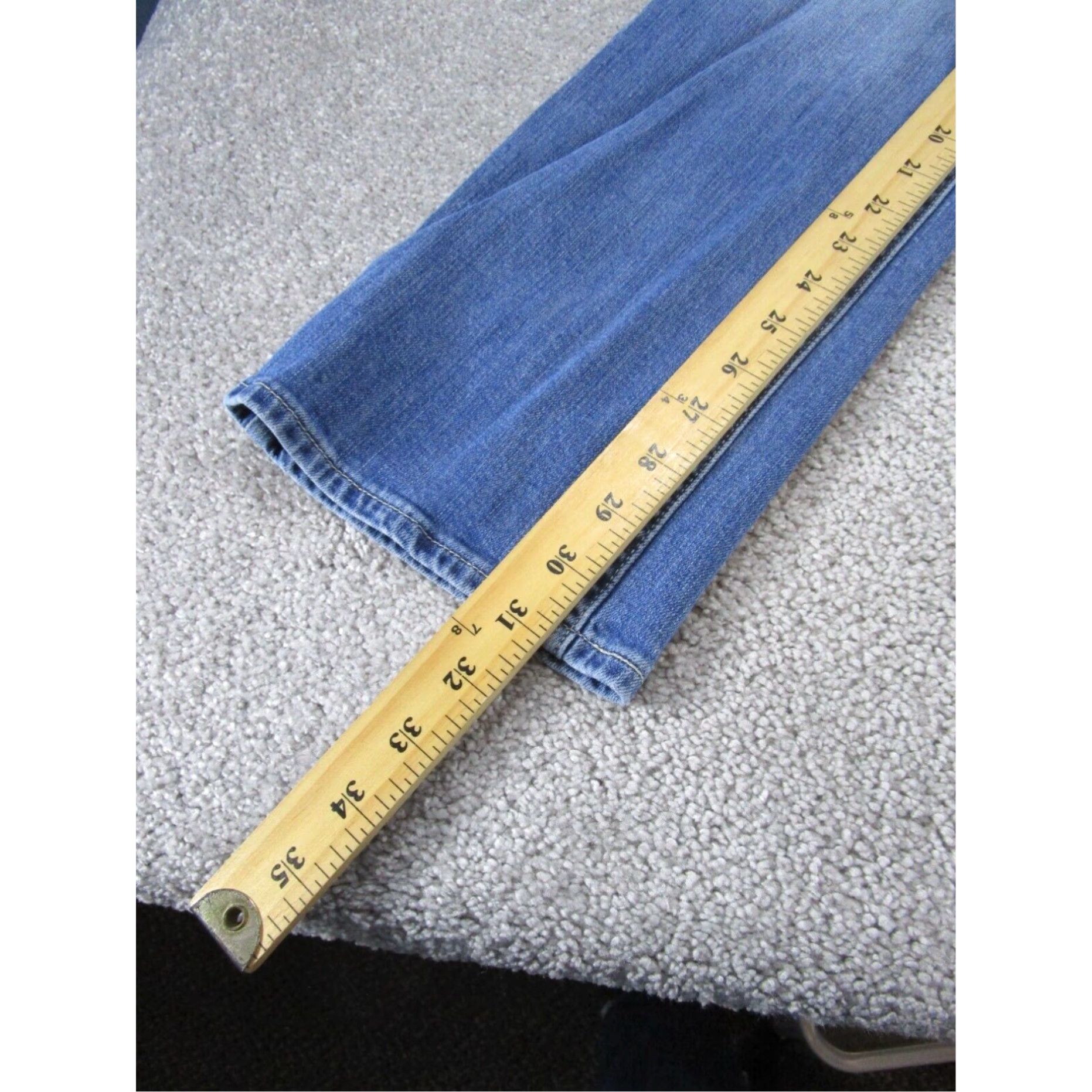 Levi's Levis Womens 34 Relaxed Straight Medium Wash Denim Jeans XL Size 24" / US 00 / IT 34 - 5 Thumbnail