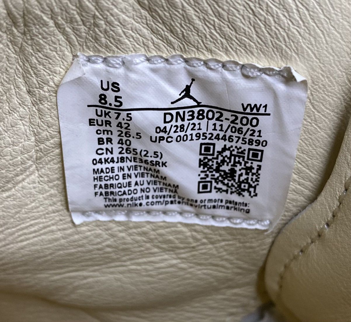 Jordan Brand × Union LA Size 8.5M/10W - Jordan 2 Retro SP Union Rattan DN3802-200 Size US 8.5 / EU 41-42 - 8 Thumbnail