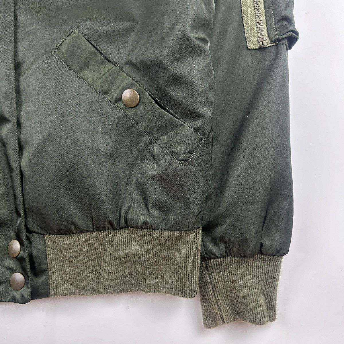 MR & MRS ITALY Mr & Mrs Italy Embroidered Shell Bomber Jacket Size M / US 6-8 / IT 42-44 - 4 Thumbnail