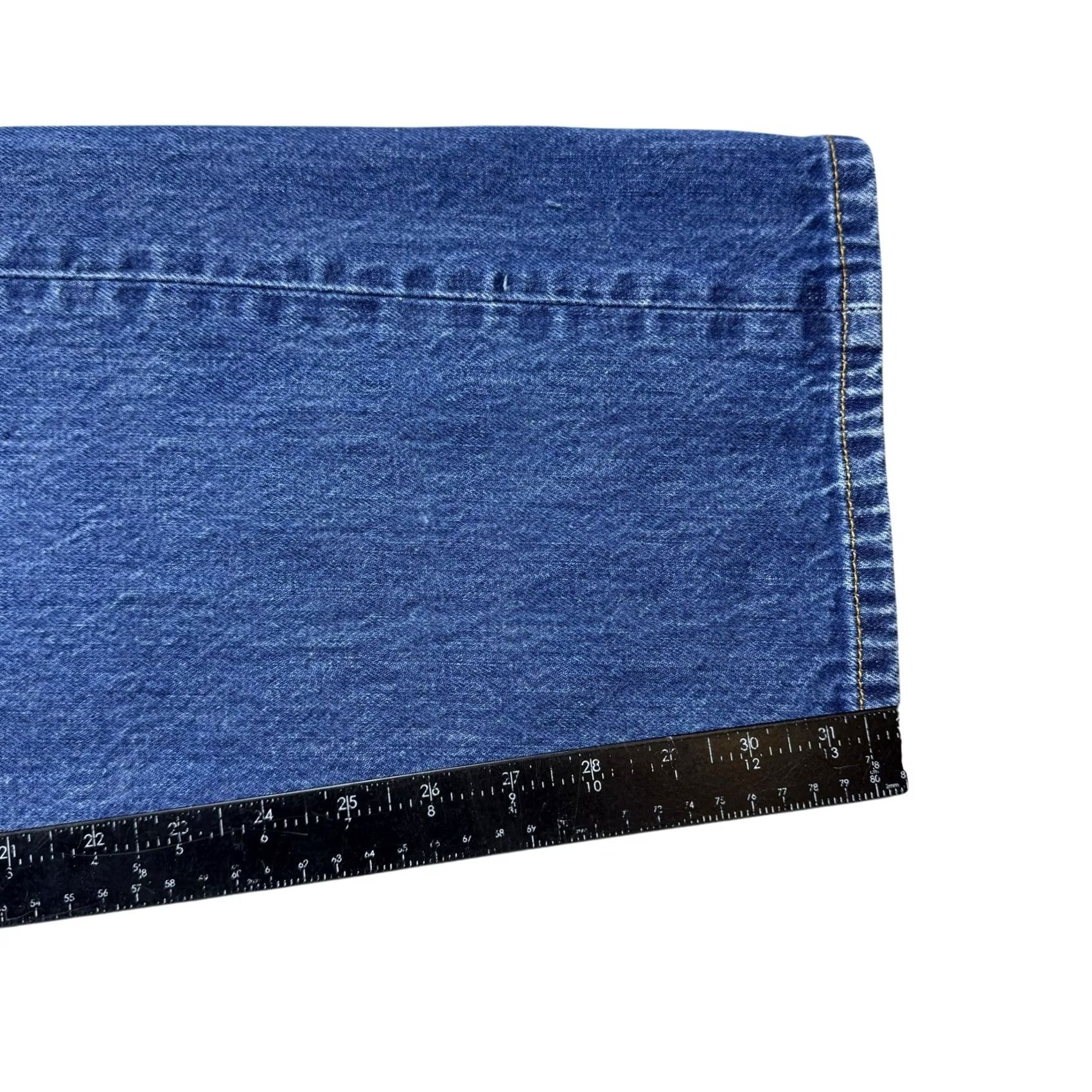 Levi's VINTAGE Levi's 501XX Jeans Men's 36x34 Straight Button Fly Distressed Grunge Blue Denim Five Pocket Jeans Mens Classic Straight Fit Size US 36 / EU 52 - 6 Thumbnail