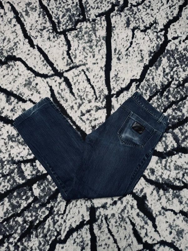 Mugler Mugler jeans pants navy blue 46 Size 40" / US 18 - 2 Thumbnail