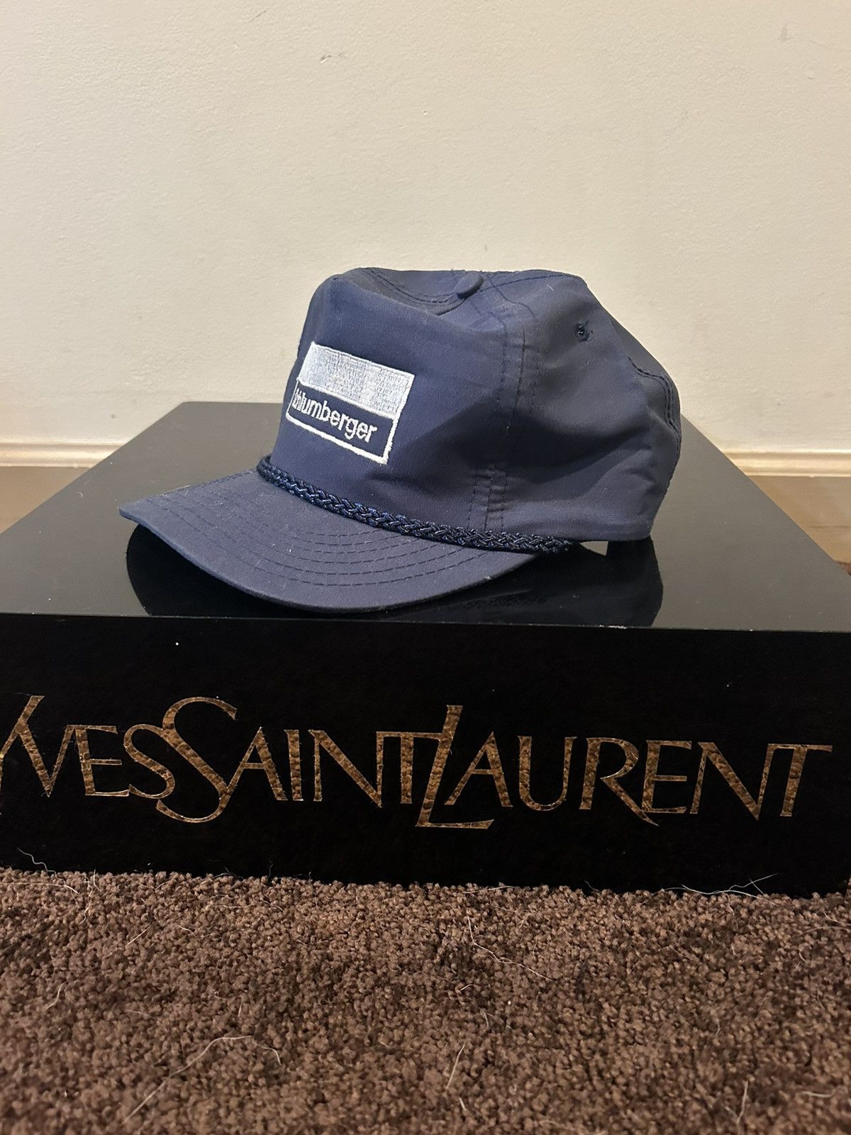 Designer × Vintage Vintage Schlumberger Hat Size ONE SIZE - 3 Thumbnail