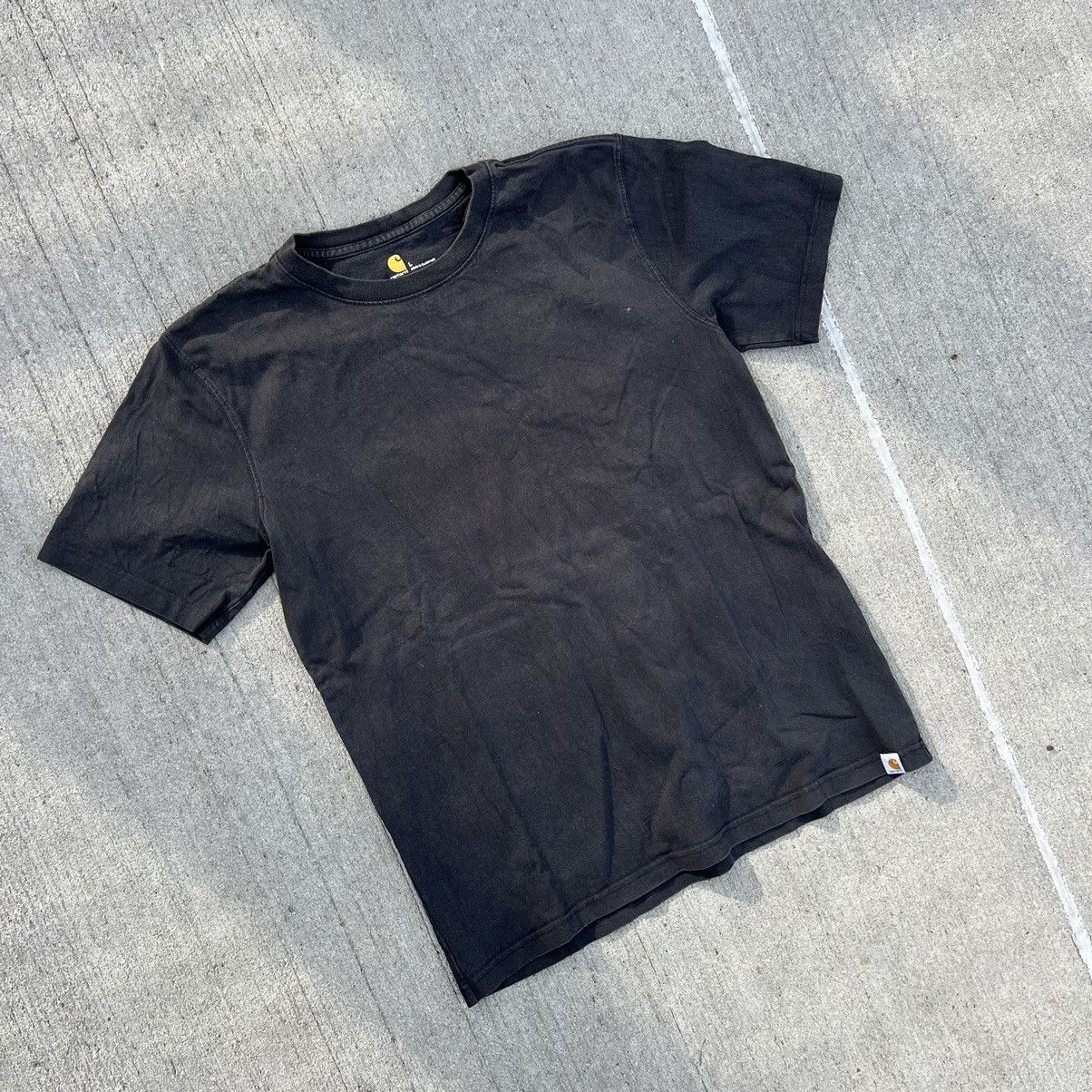 Carhartt Sun Faded Distressed Workwear Big Logo T-Shirt Size US L / EU 52-54 / 3 - 2 Thumbnail