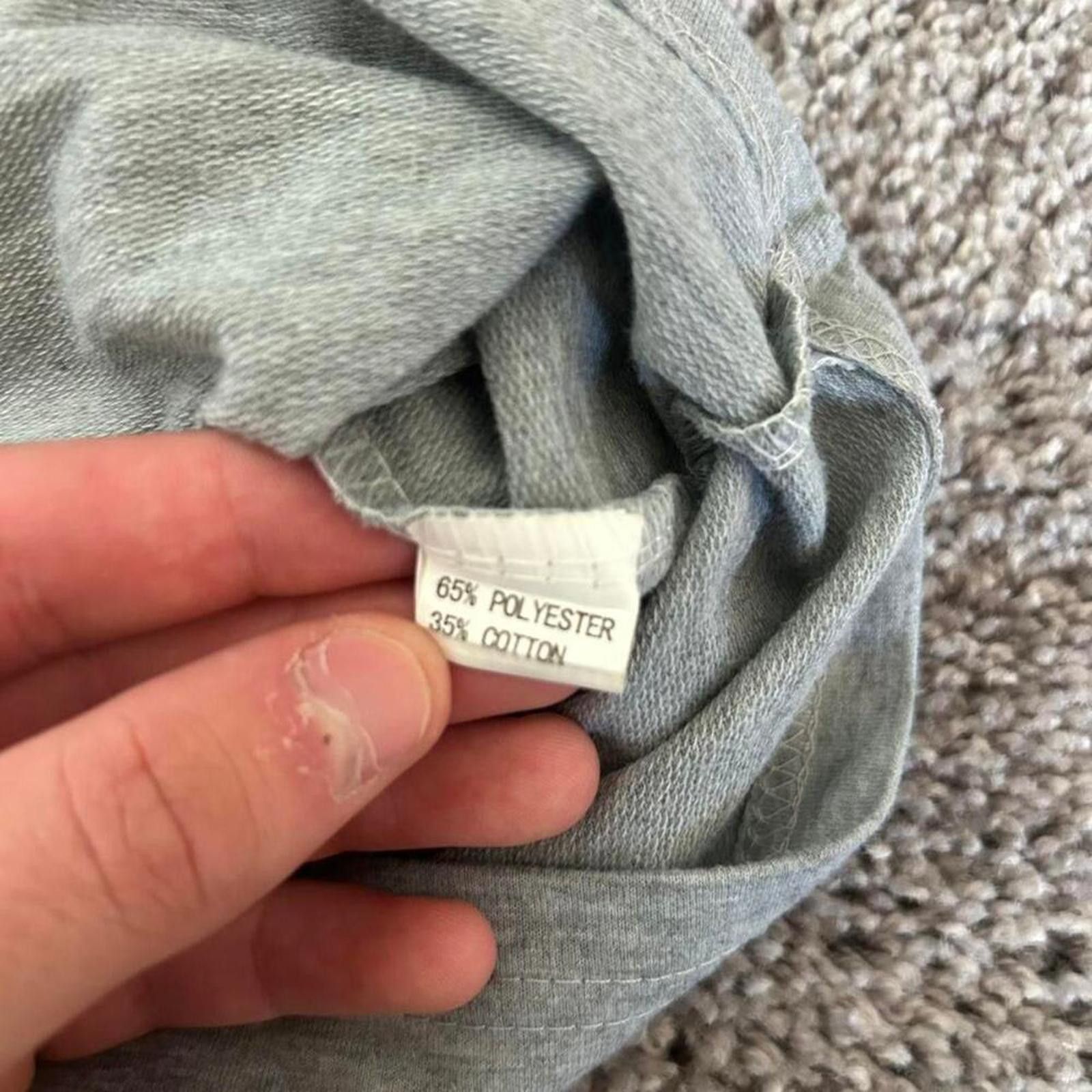 Nike Grey nike t shirt with white Size US M / EU 48-50 / 2 - 4 Thumbnail