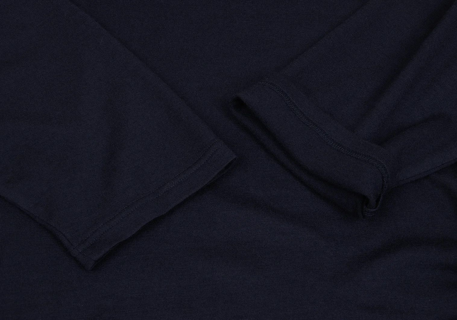 Yohji Yamamoto Twisted Design Wool Knit Top in Navy Blue Size US L / EU 52-54 / 3 - 5 Thumbnail