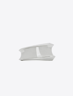 Saint Laurent Paris o1bcso1str0226 Size:M/Organic Bracelet in Silver Size ONE SIZE - 4 Thumbnail