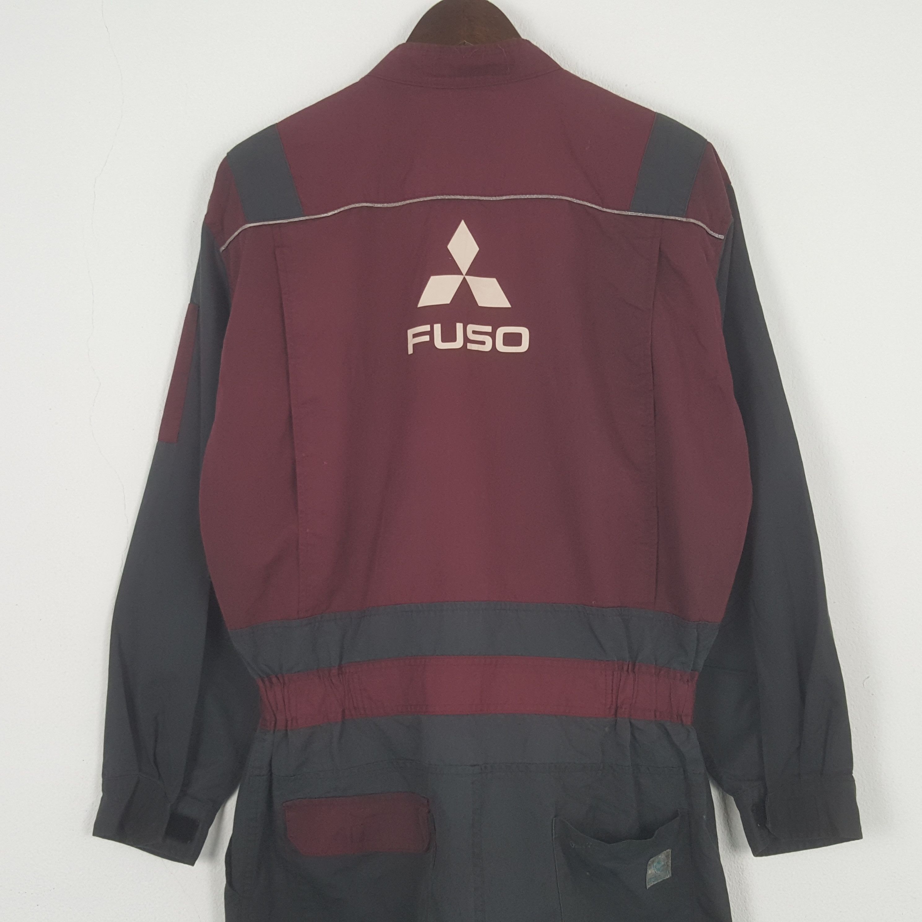 Sports Specialties Vintage Mitsubishi Fuso Racing Coverall Jumpsuit Jacket Size US M / EU 48-50 / 2 - 2 Thumbnail
