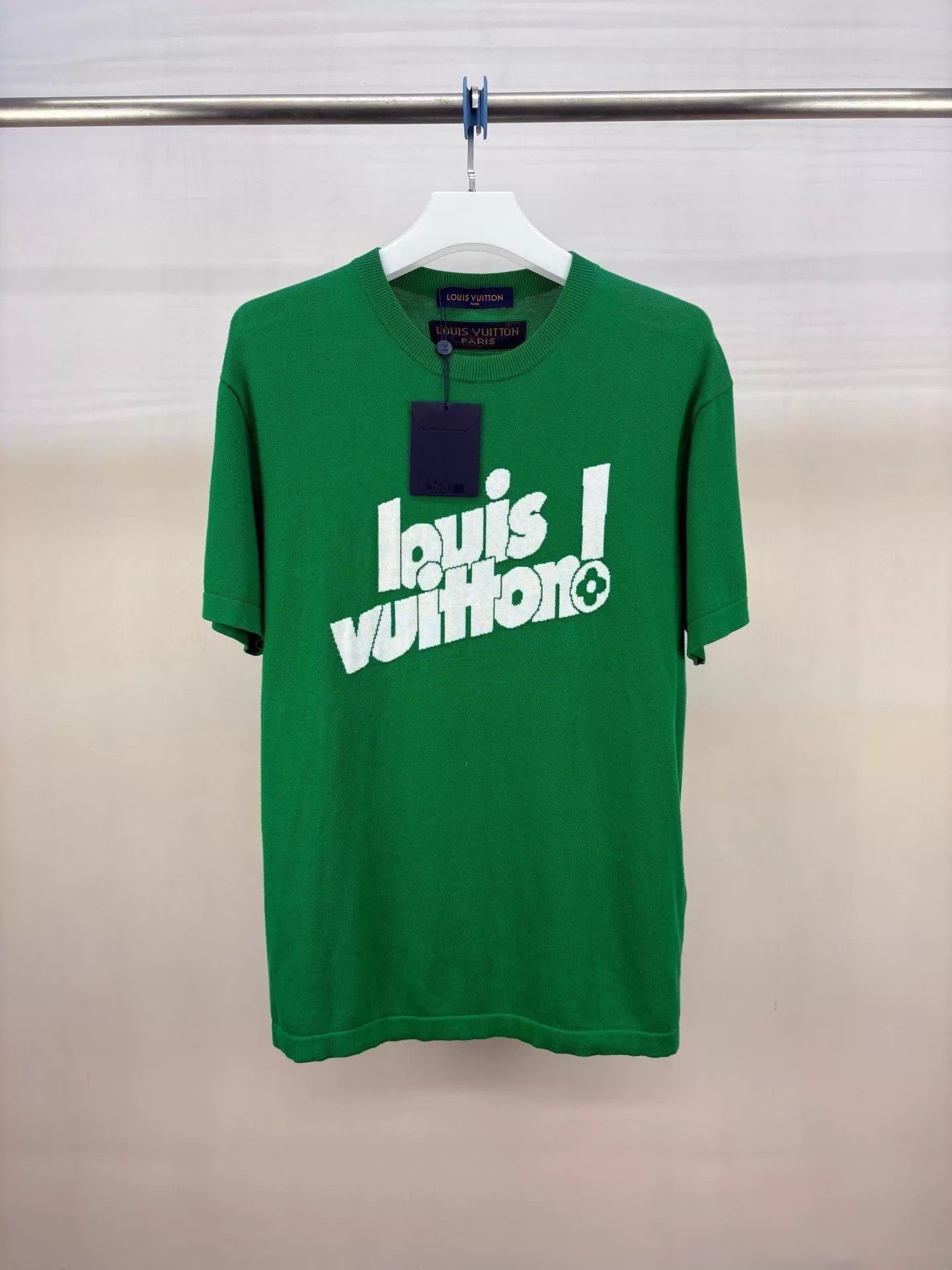 Louis Vuitton LV Green Print Short Sleeve T-shirt L New Size US L / EU 52-54 / 3 - 1 Thumbnail
