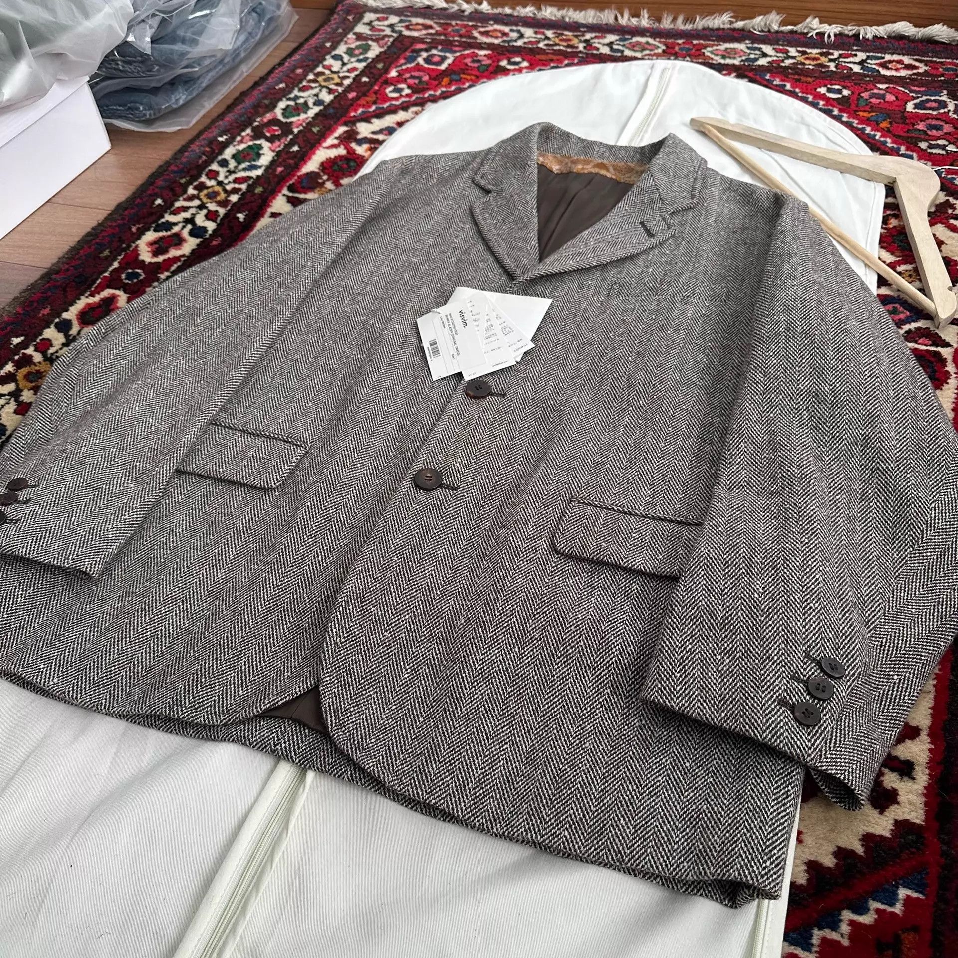Visvim VISVIM 24AW BOWEN BLAZER Size 2 DONEGAL TWEED Silk-Wool Size US M / EU 48-50 / 2 - 4 Thumbnail