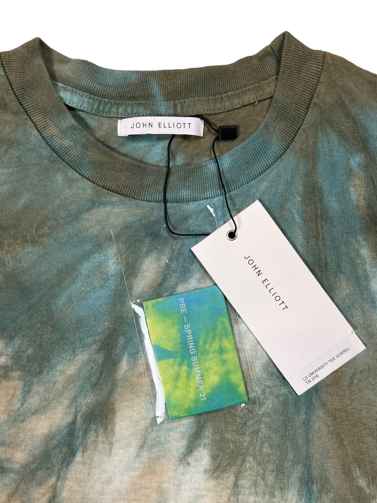 John Elliott John Elliott University Tee Sorrel Tie Dye Long Sleeve Shirt Size US XS / EU 42 / 0 - 4 Thumbnail