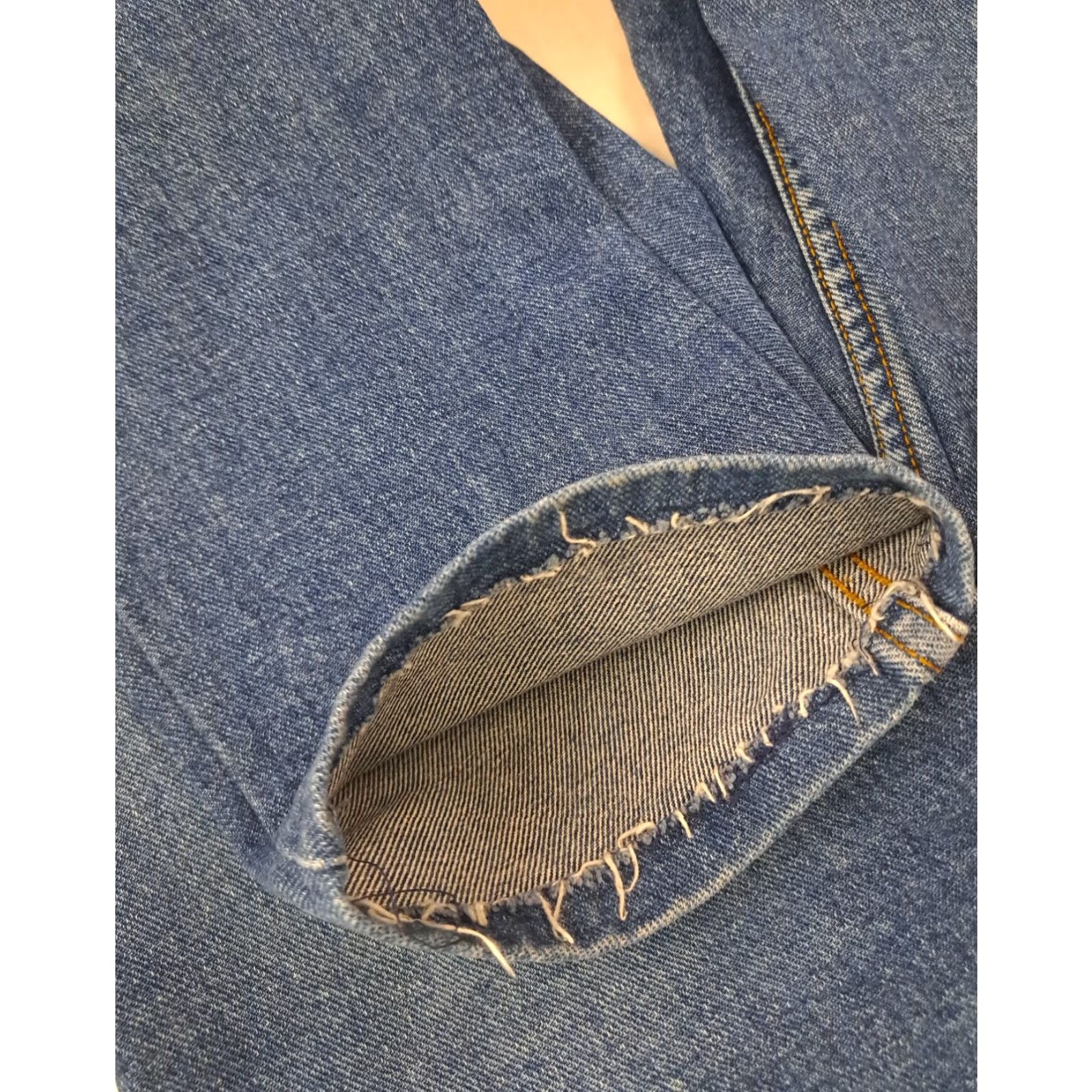 Vintage VINTAGE Cruel Girl Jeans Long Woman 28 in Inseam Blue 100% Cotton Low-Rise Denim 5-Pocket StraightREGULAR Womens Size 28" / US 6 / IT 42 - 4 Thumbnail