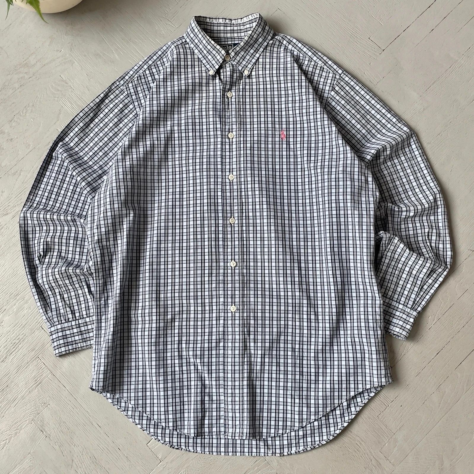 Polo Ralph Lauren Vintage Polo by Ralph Lauren Preppy Button Up Shirt Size US M / EU 48-50 / 2 - 1 Thumbnail