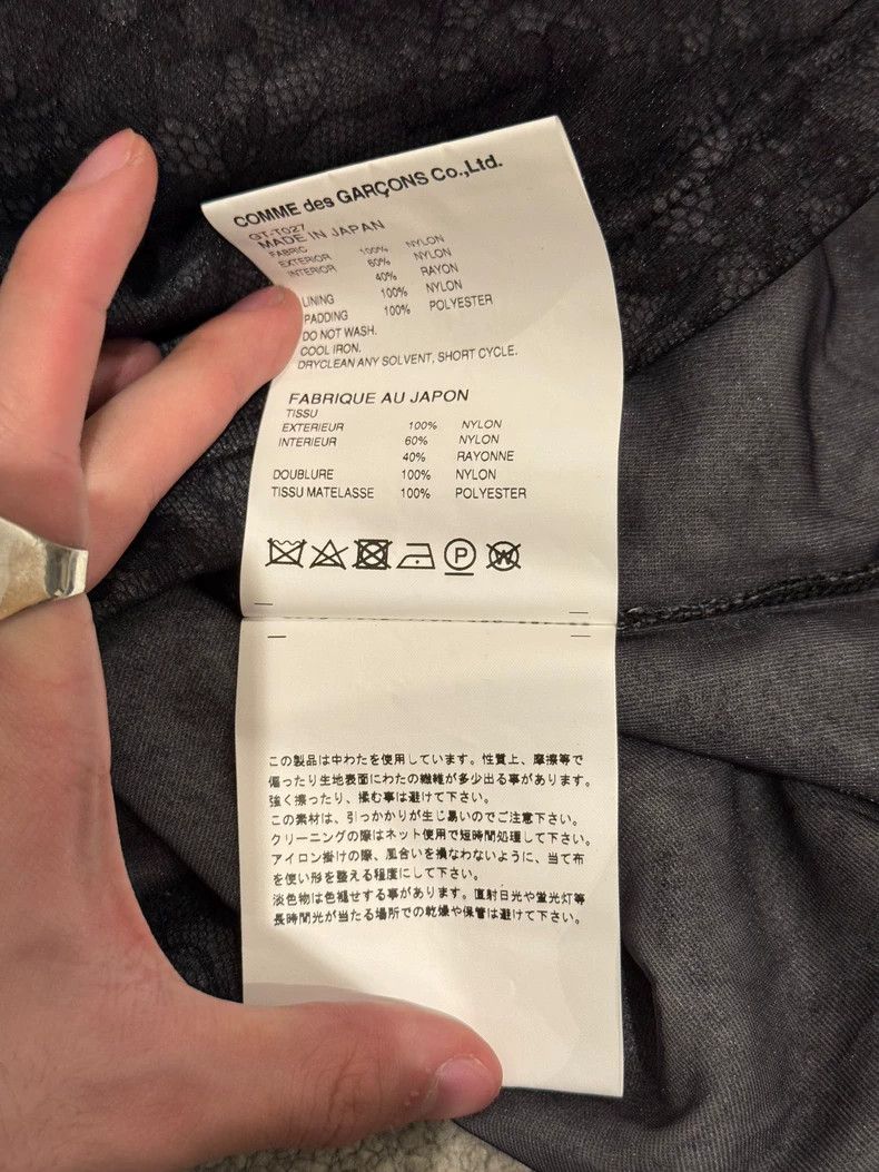 Comme des Garcons comme des garcons Lace short sleeve Size US S / EU 44-46 / 1 - 7 Thumbnail