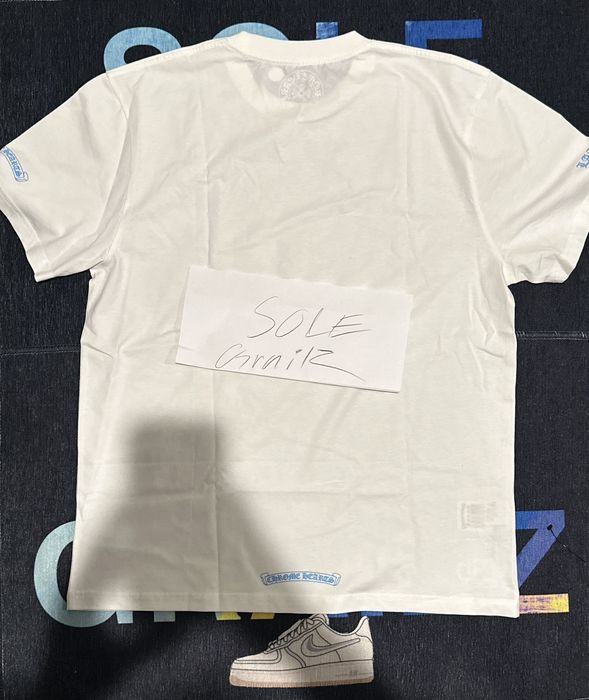 Chrome Hearts White/Blue Fontainebleau Exclusive RARE TShirt Grailed