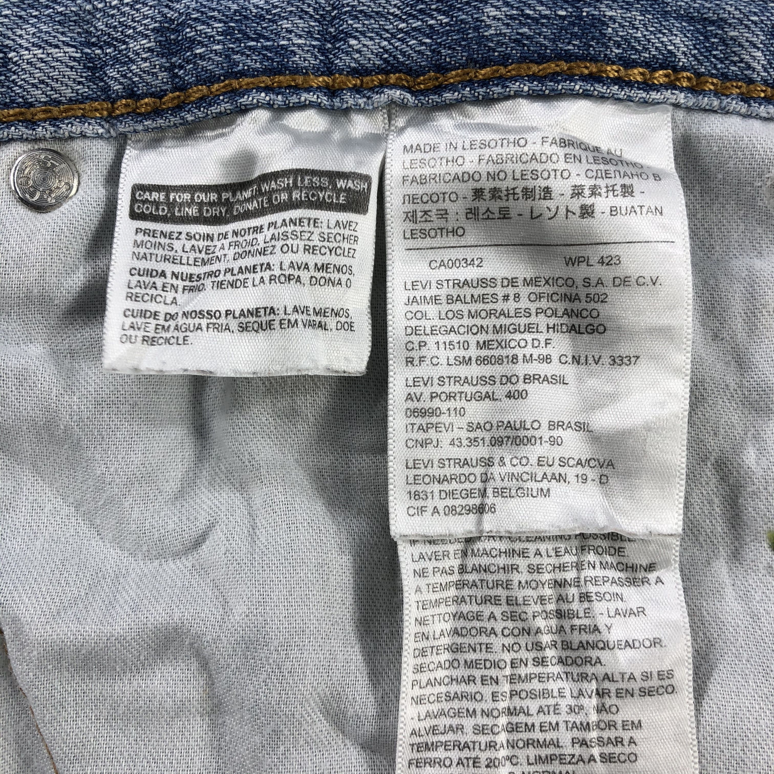 Levi's × Vintage Vintage Blue Wash Levis 569 Jeans-JM2983 Size US 42 / EU 58 - 12 Thumbnail