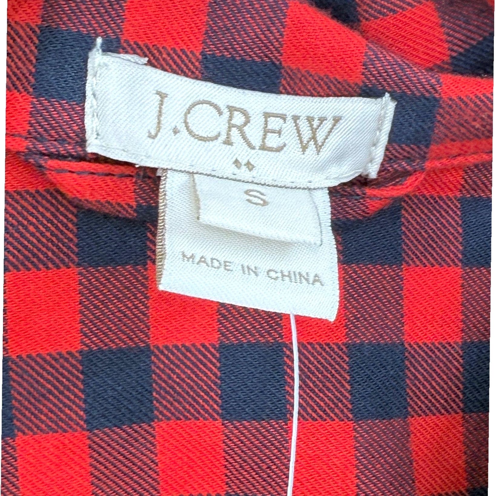 J.Crew NWT J.Crew Red & Blue Plaid Long Sleeve Button-Up Shirt Sz S Mens Size US S / EU 44-46 / 1 - 3 Thumbnail