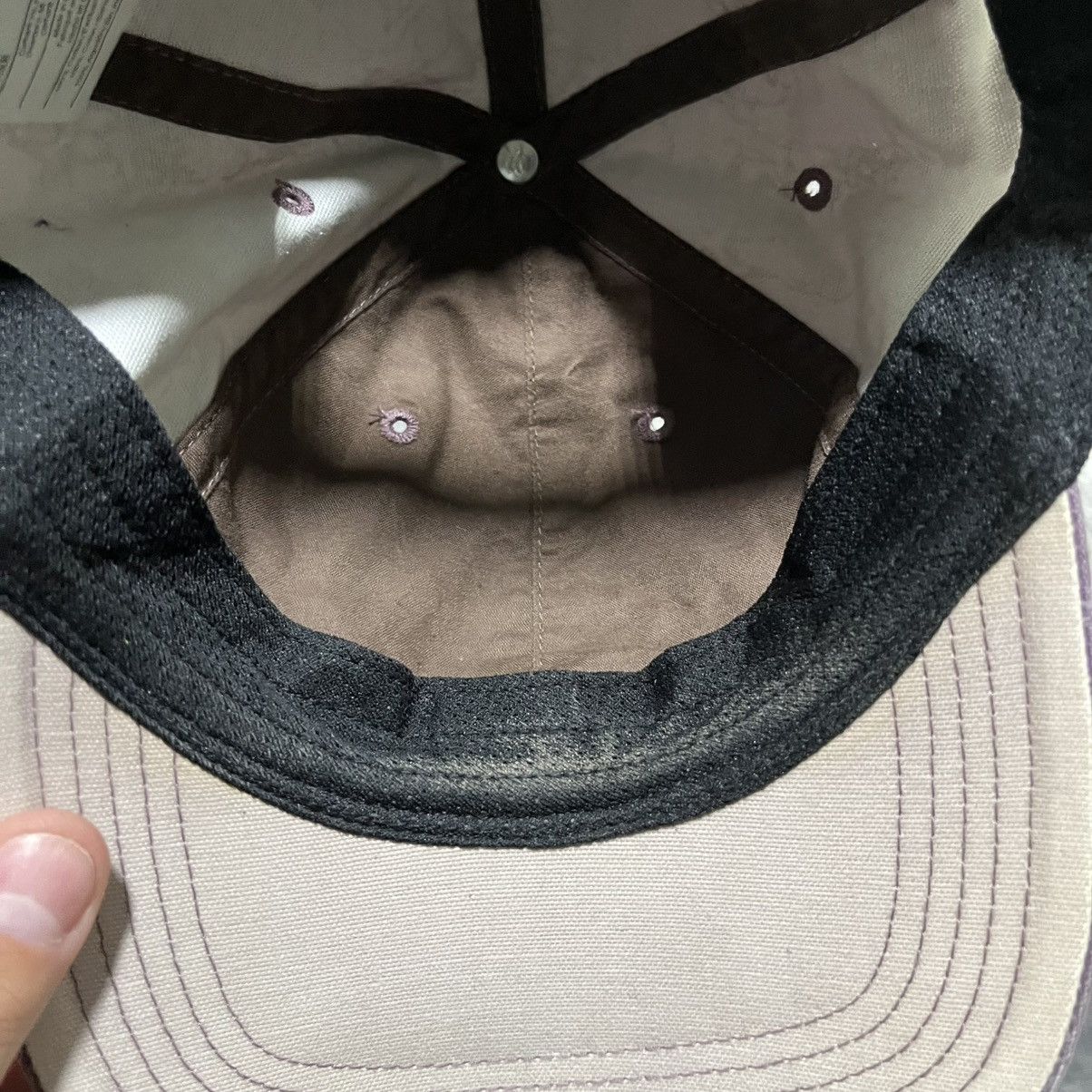 Carhartt Carhartt Odessa Purple Canvas Workwear Cap Adjustable Hat Size ONE SIZE - 5 Thumbnail