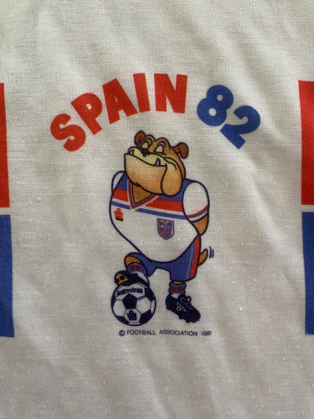Other Admiral England World Cup 1981 1982 T shirt Jersey Size: M Size US M / EU 48-50 / 2 - 3 Thumbnail