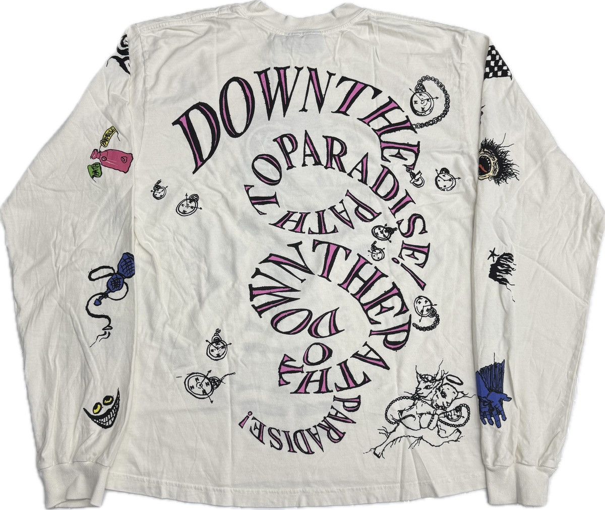HELLSTAR Hellstar Down The Paradise Path Long Sleeve T-shirt Size US M / EU 48-50 / 2 - 6 Thumbnail