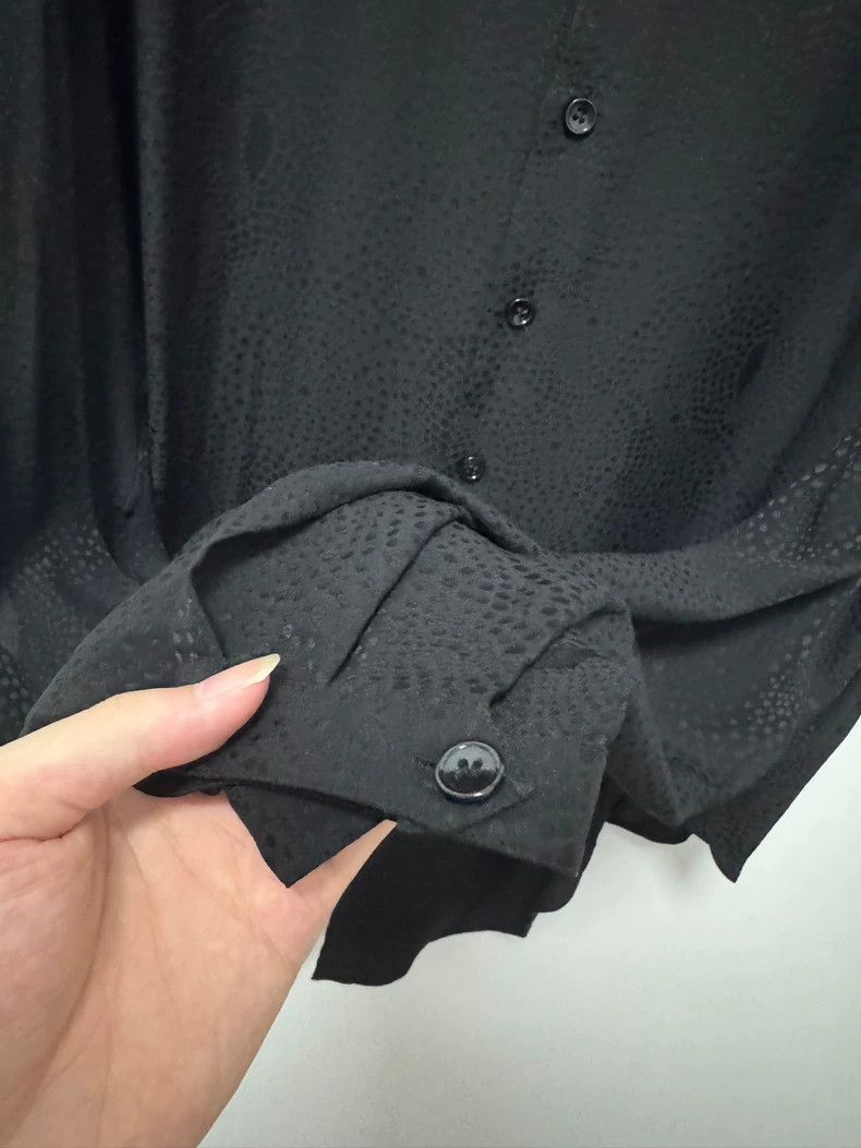 Saint Laurent Paris Saint Laurent Paris 20ss show silk baby's breath polka-dot Size US XXS / EU 40 - 5 Thumbnail