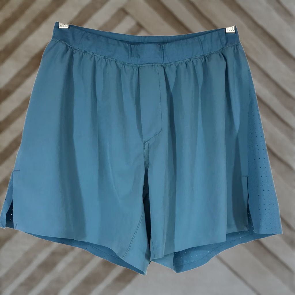 tentree VINTAGE? 10 TREE MEN'S S SMALL BLUE POLYESTER BLEND RUNNING SHORTS Size US 29 - 1 Thumbnail