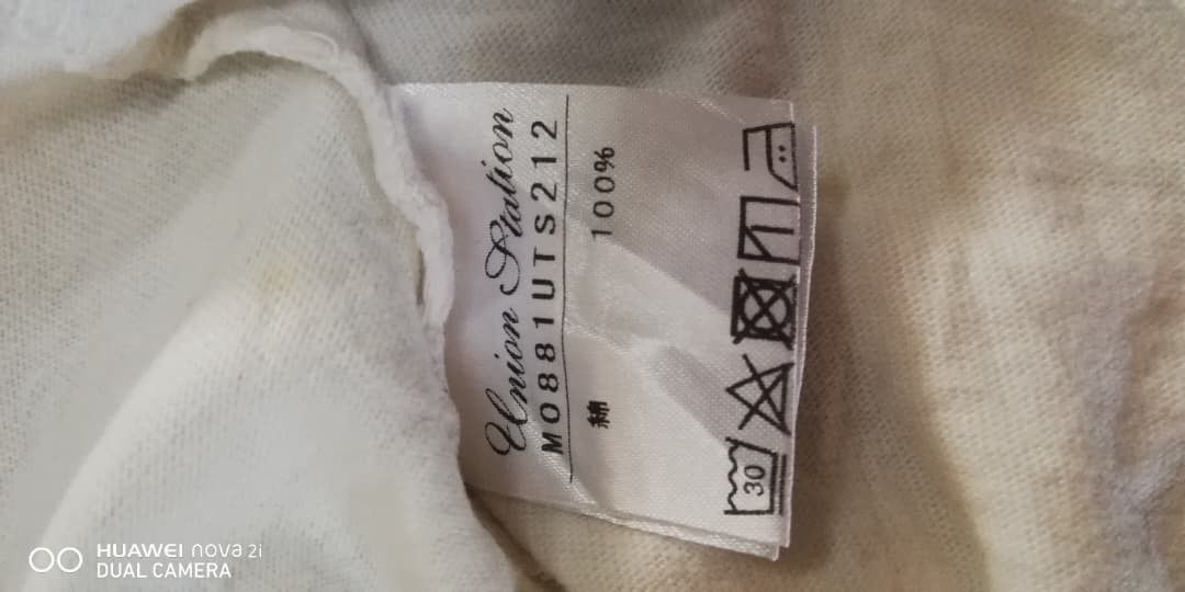 Vintage e29 Union Station t shirt white vantage distress Size US M / EU 48-50 / 2 - 3 Thumbnail