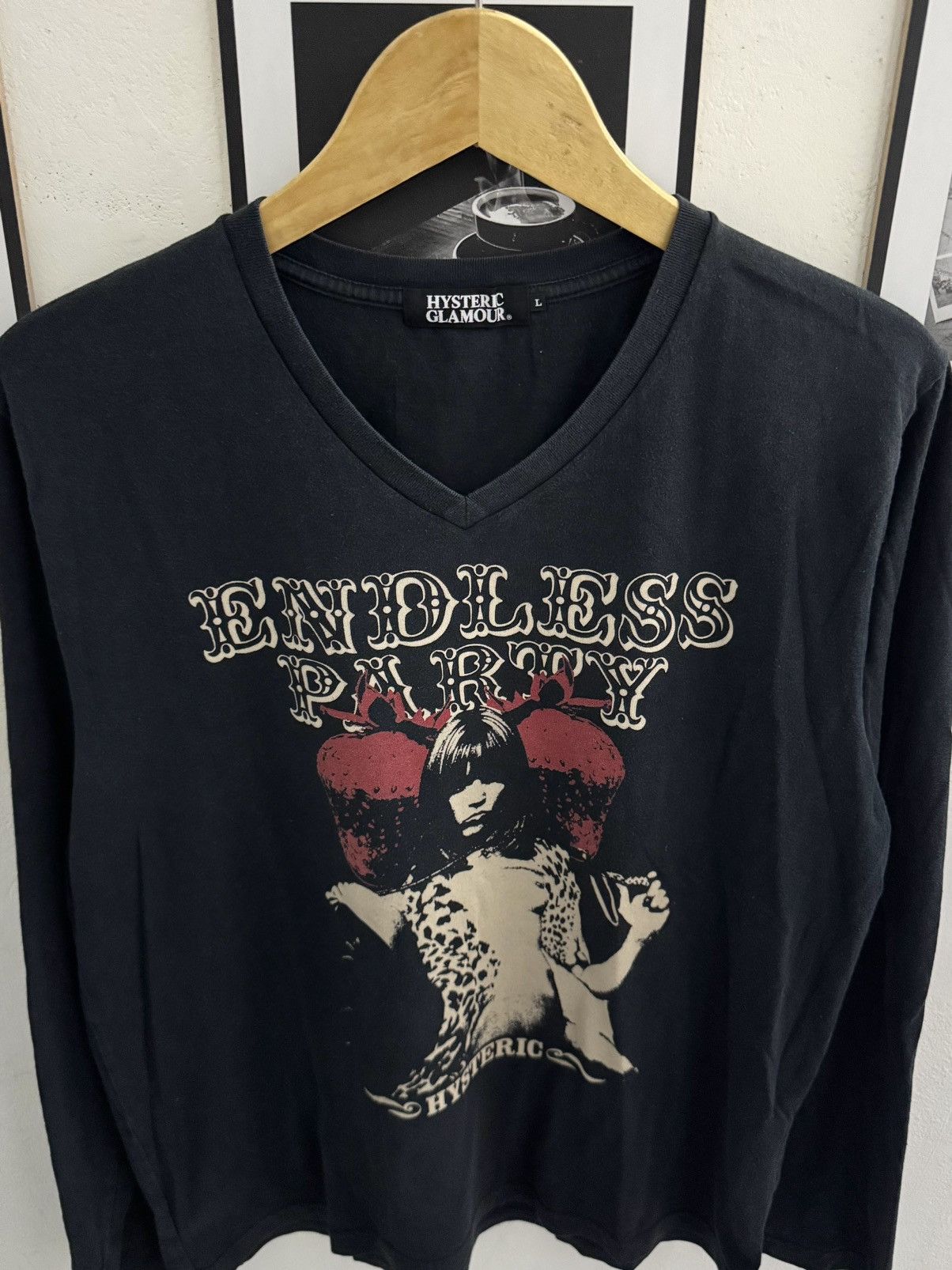 Hysteric Glamour Hysteric Glamour Endlees Party Longsleeve Size US L / EU 52-54 / 3 - 2 Thumbnail