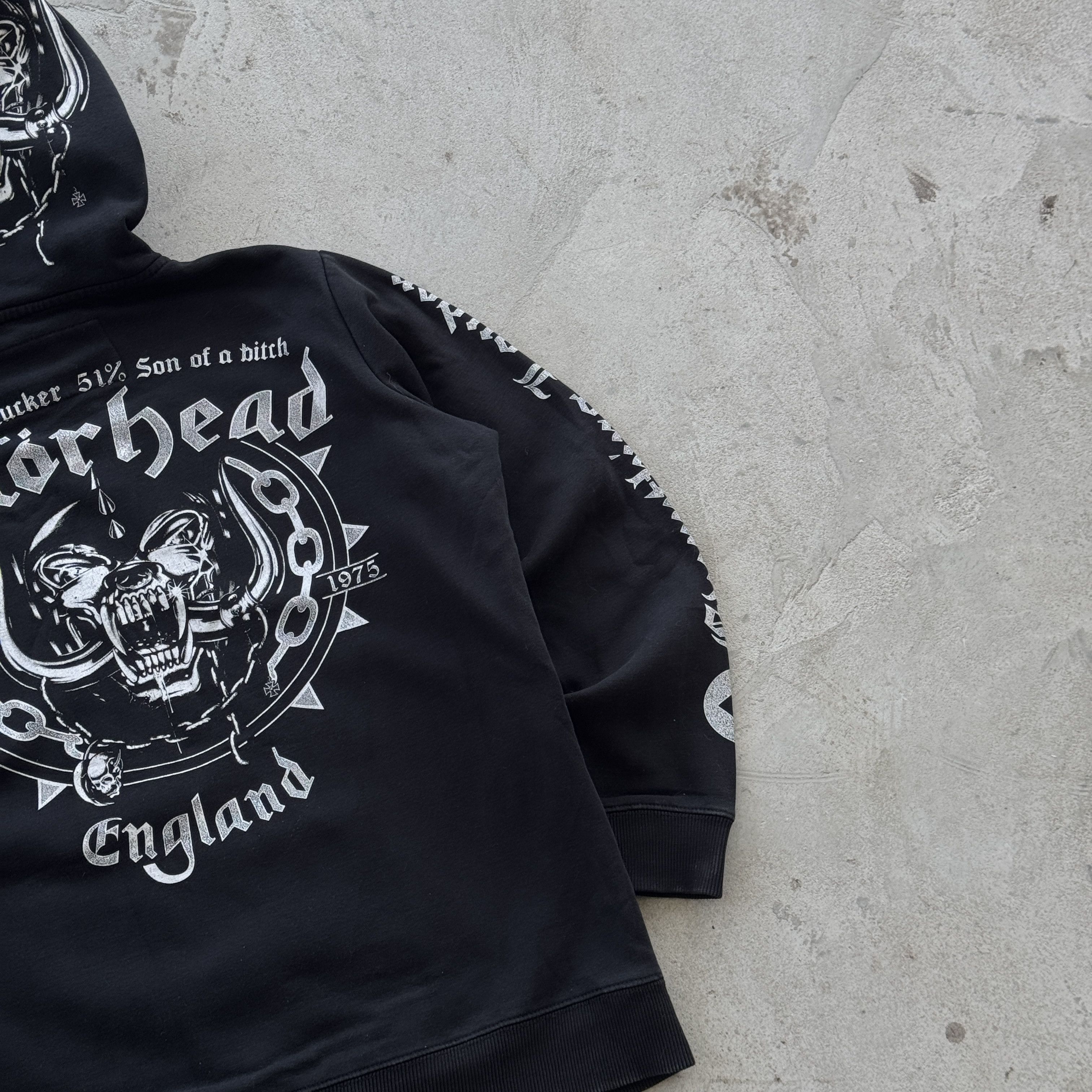 Vintage Motorhead England Signature Collection Full Zip Hoodie 3XL Size US M / EU 48-50 / 2 - 6 Thumbnail