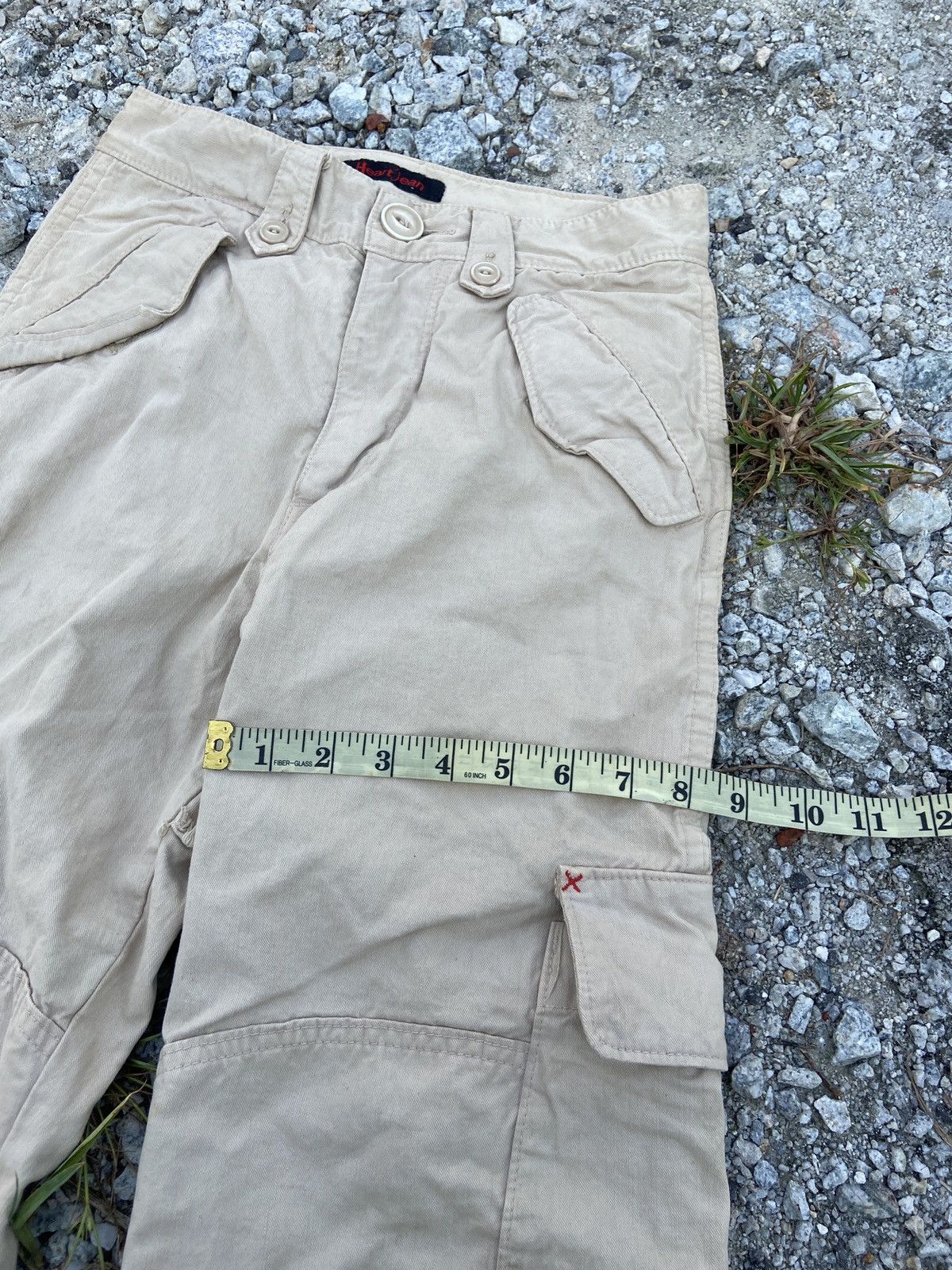 If Six Was Nine × Japanese Brand × Vintage Vintage Smile Jeans Cargopant Size US 27 - 9 Thumbnail